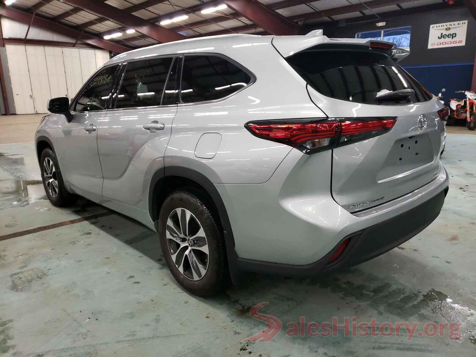 5TDGZRBH9LS000544 2020 TOYOTA HIGHLANDER