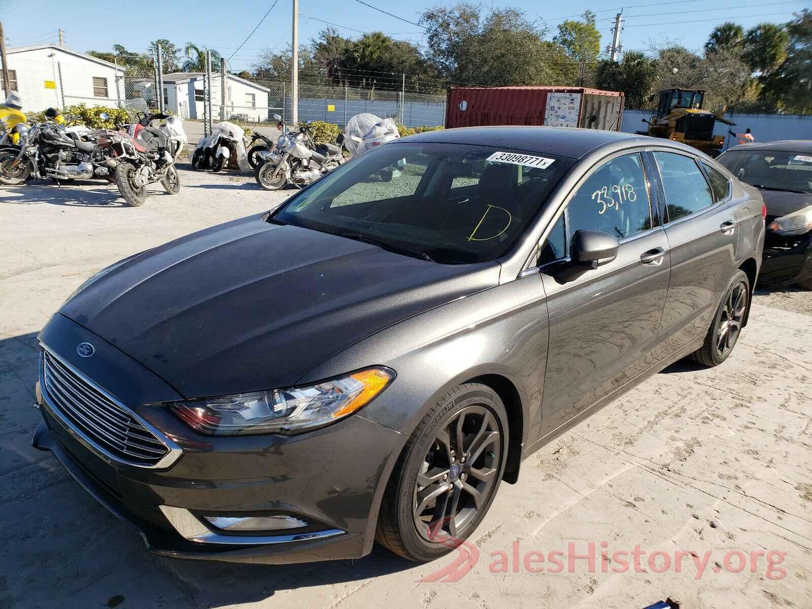 3FA6P0HD3JR148762 2018 FORD FUSION