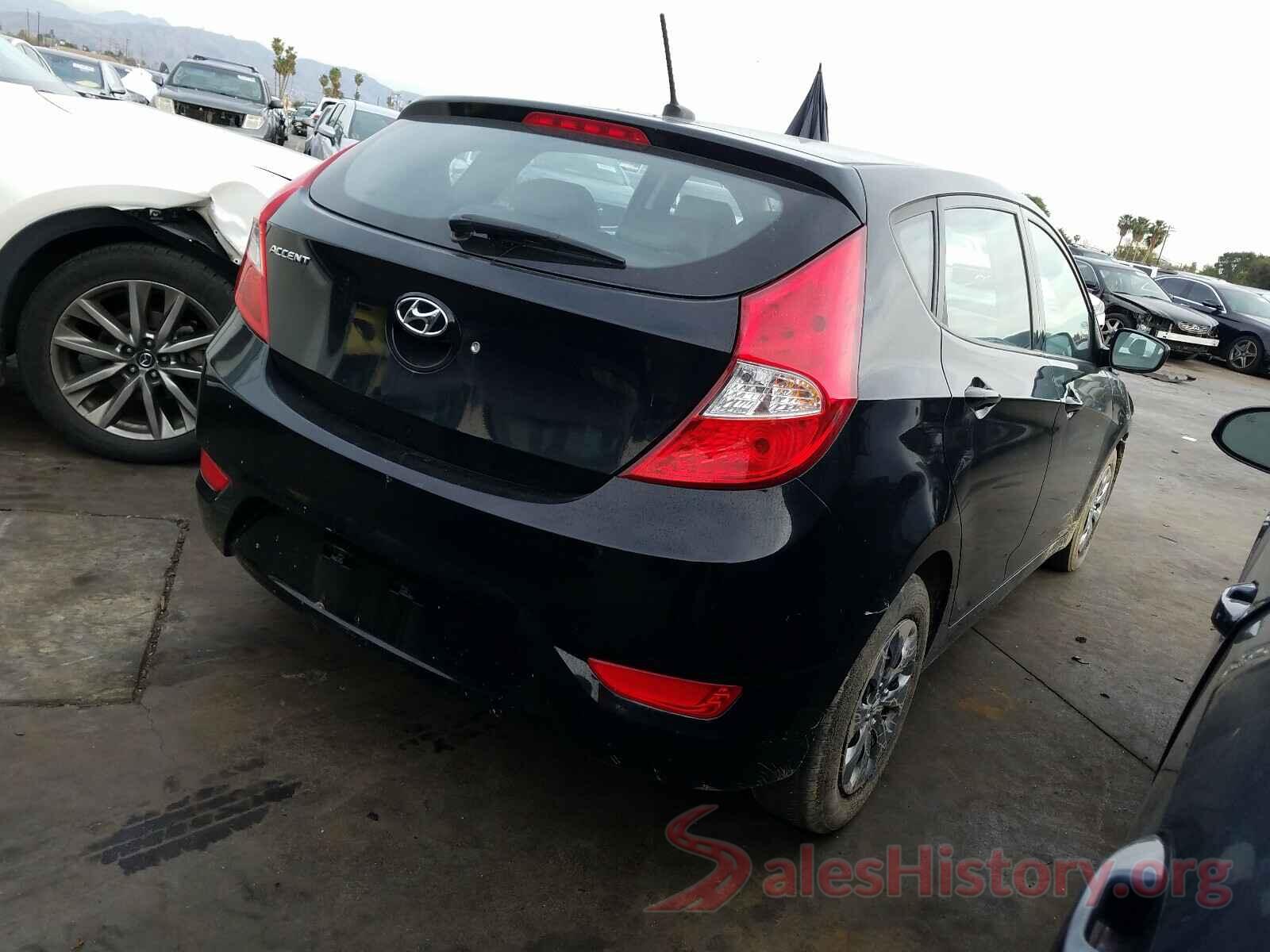 KMHCT5AE4HU312267 2017 HYUNDAI ACCENT