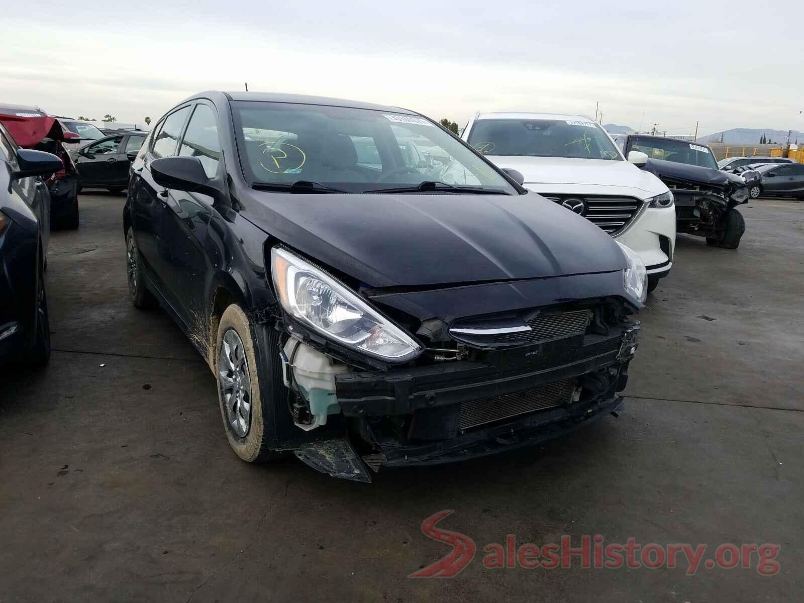 KMHCT5AE4HU312267 2017 HYUNDAI ACCENT