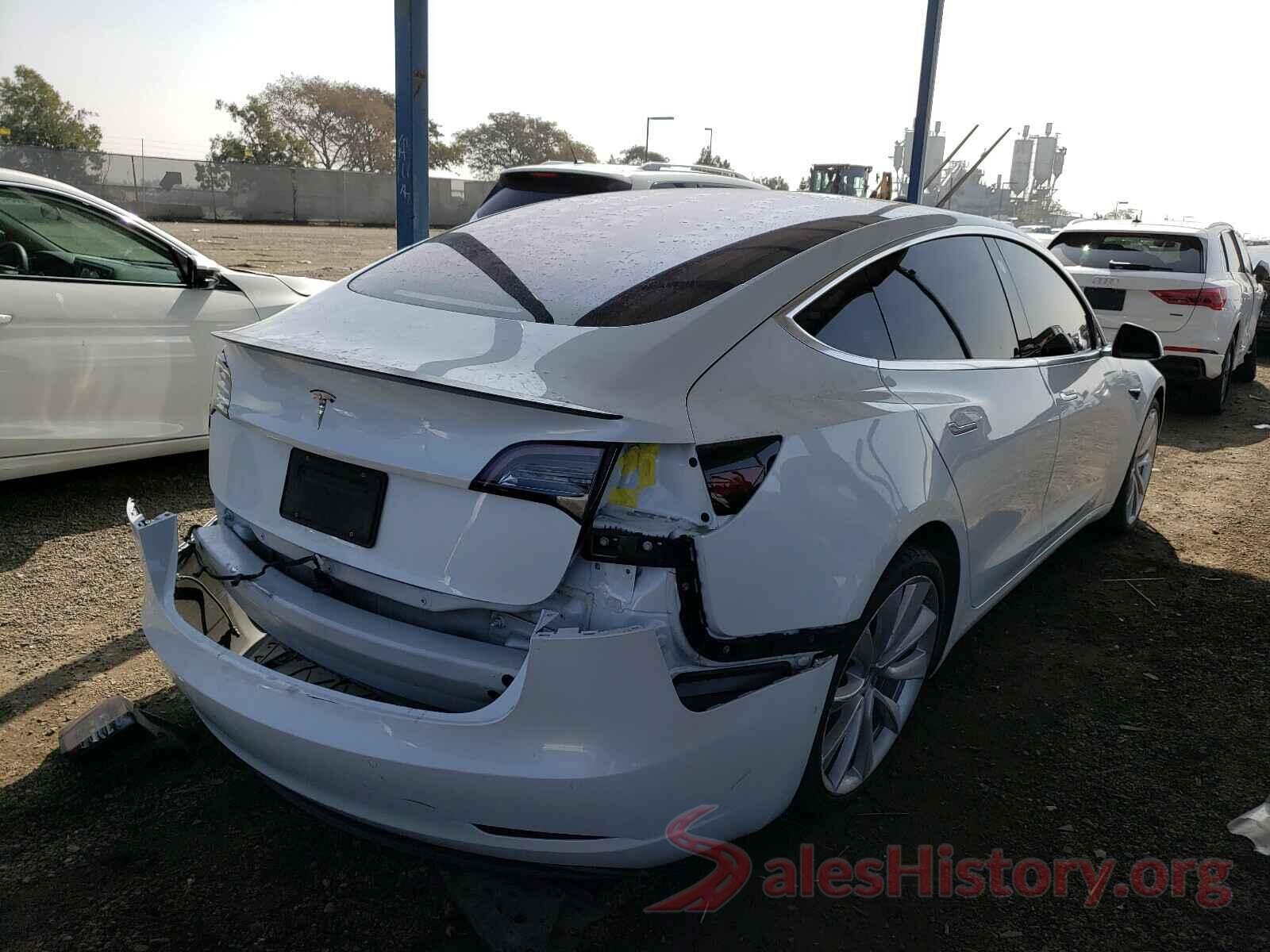 5YJ3E1EB3JF083828 2018 TESLA MODEL 3