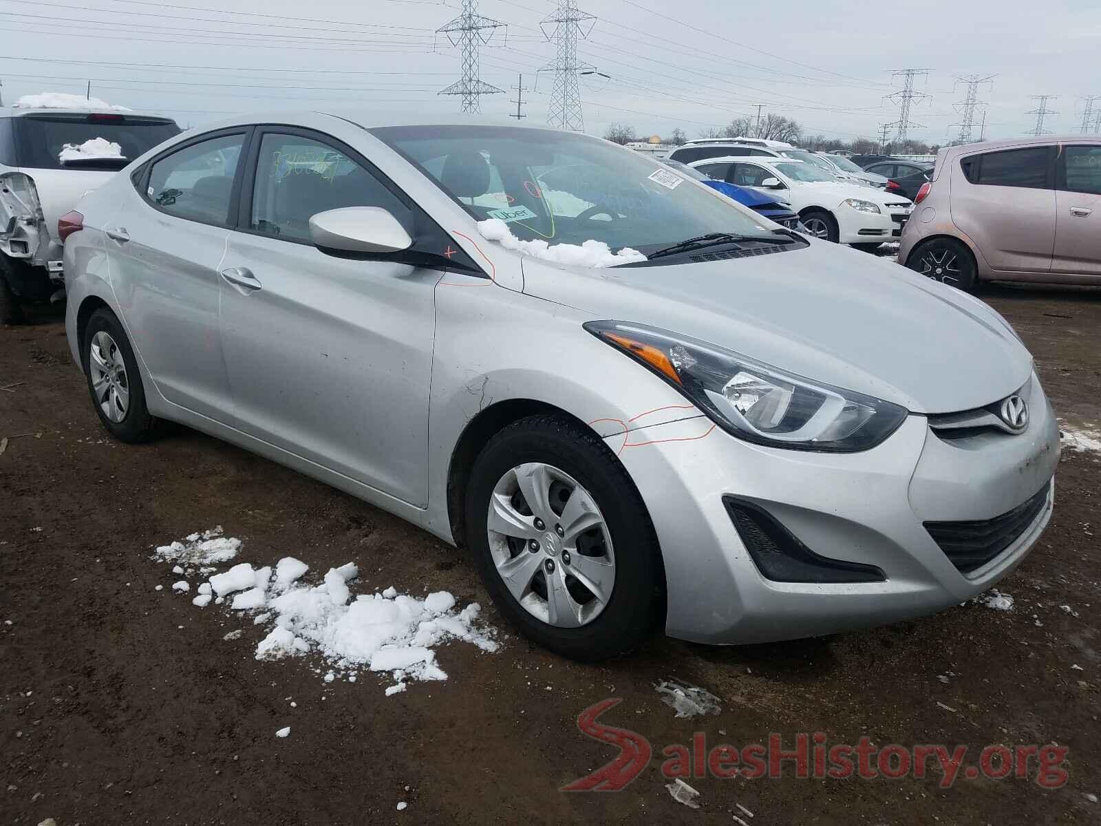 5NPDH4AE0GH706278 2016 HYUNDAI ELANTRA