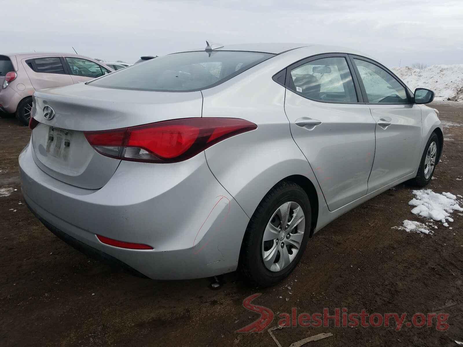 5NPDH4AE0GH706278 2016 HYUNDAI ELANTRA