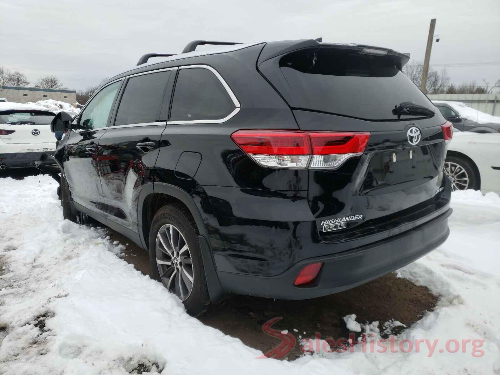 5TDJZRFH6KS579748 2019 TOYOTA HIGHLANDER