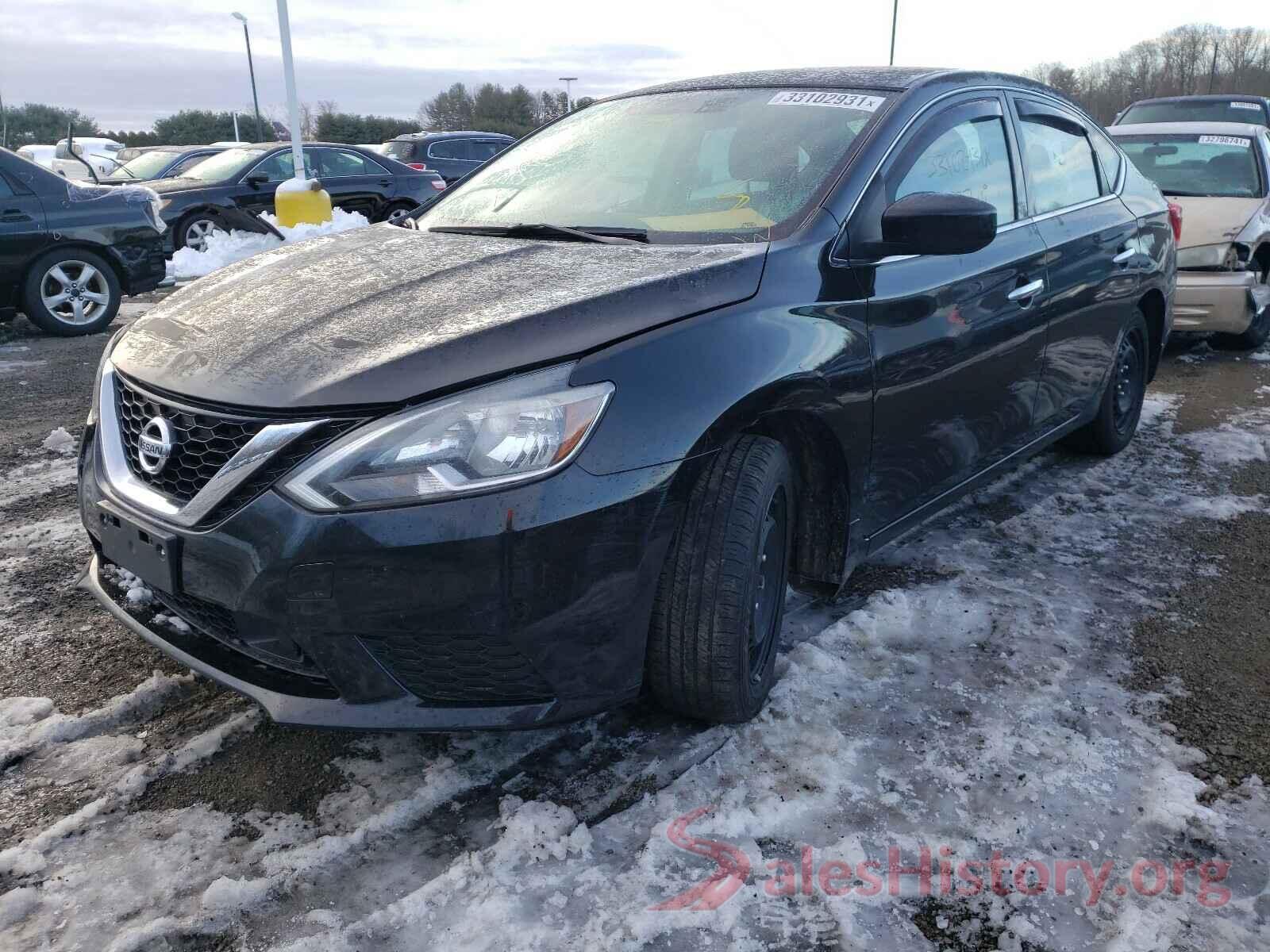 3N1AB7APXKY294652 2019 NISSAN SENTRA