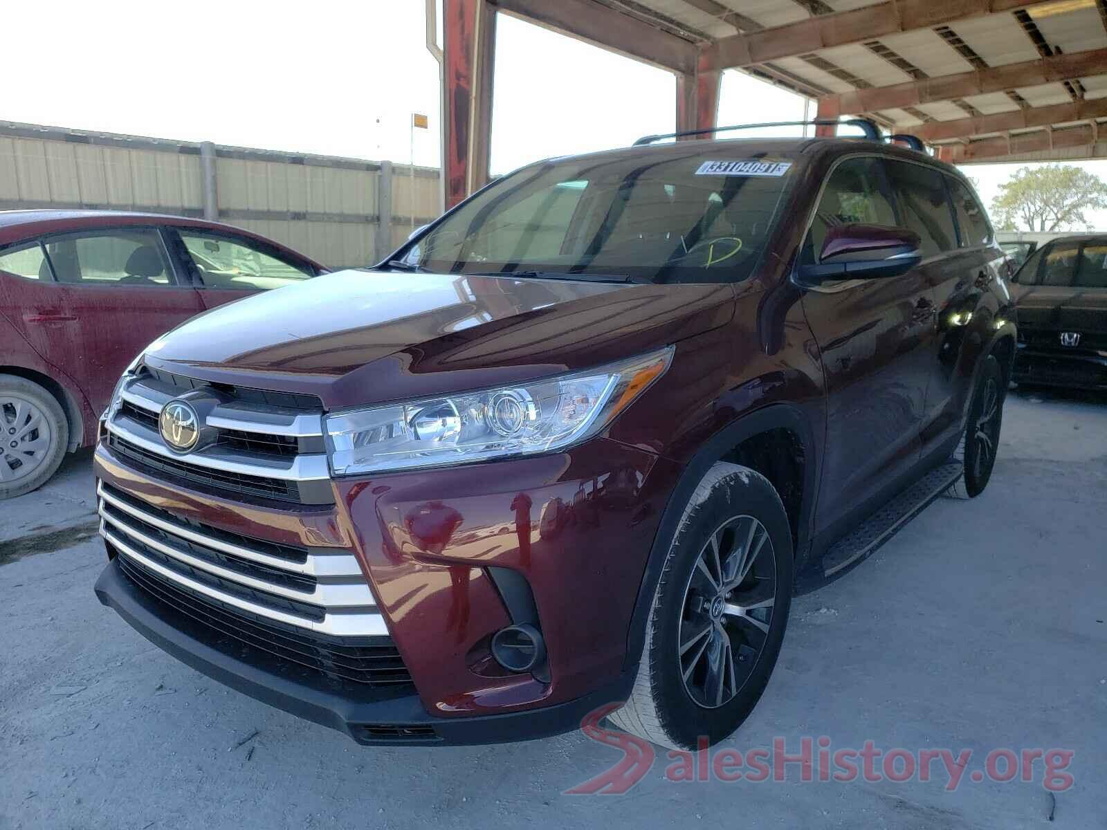 5TDZARFHXKS046554 2019 TOYOTA HIGHLANDER