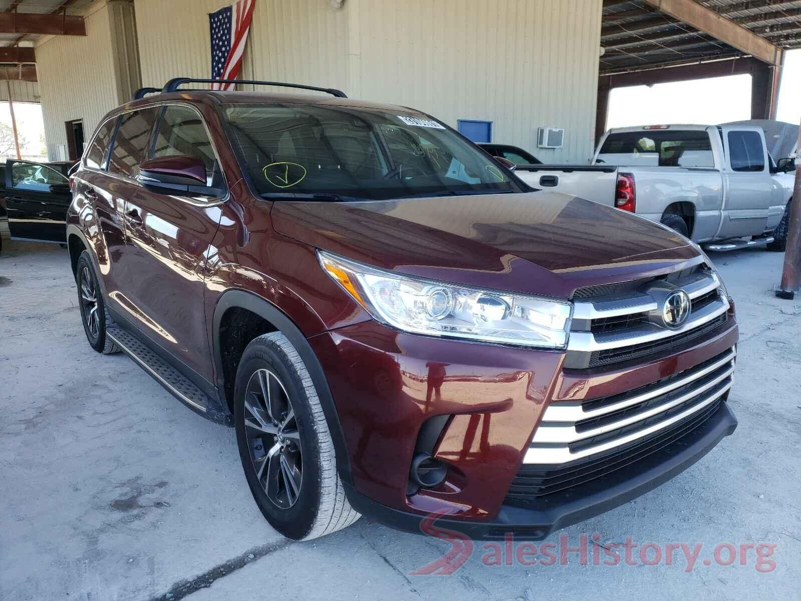 5TDZARFHXKS046554 2019 TOYOTA HIGHLANDER