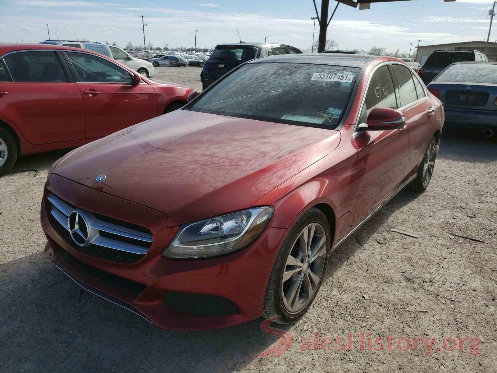 55SWF4JB9GU144561 2016 MERCEDES-BENZ C CLASS