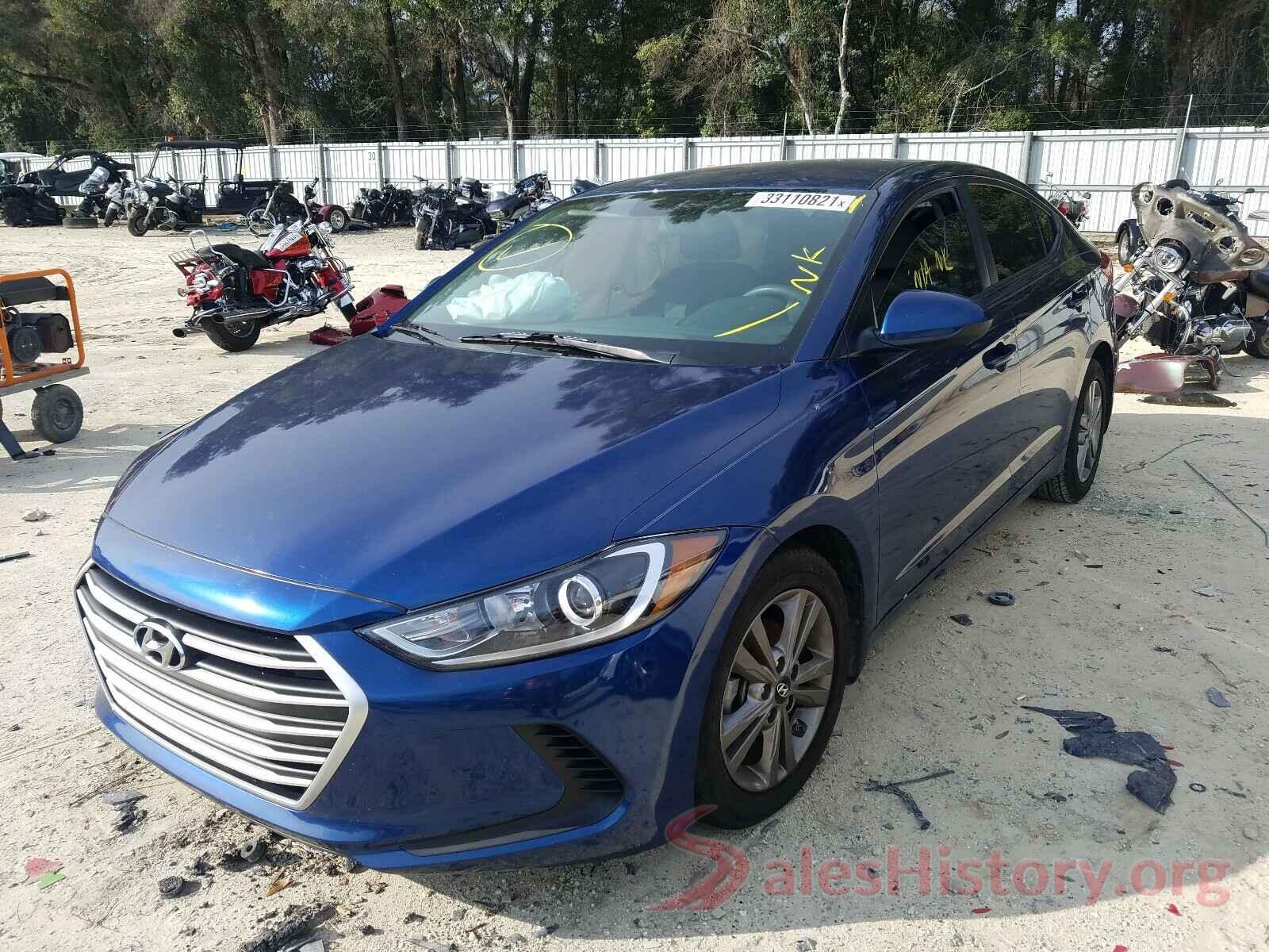 5NPD84LF4HH105284 2017 HYUNDAI ELANTRA