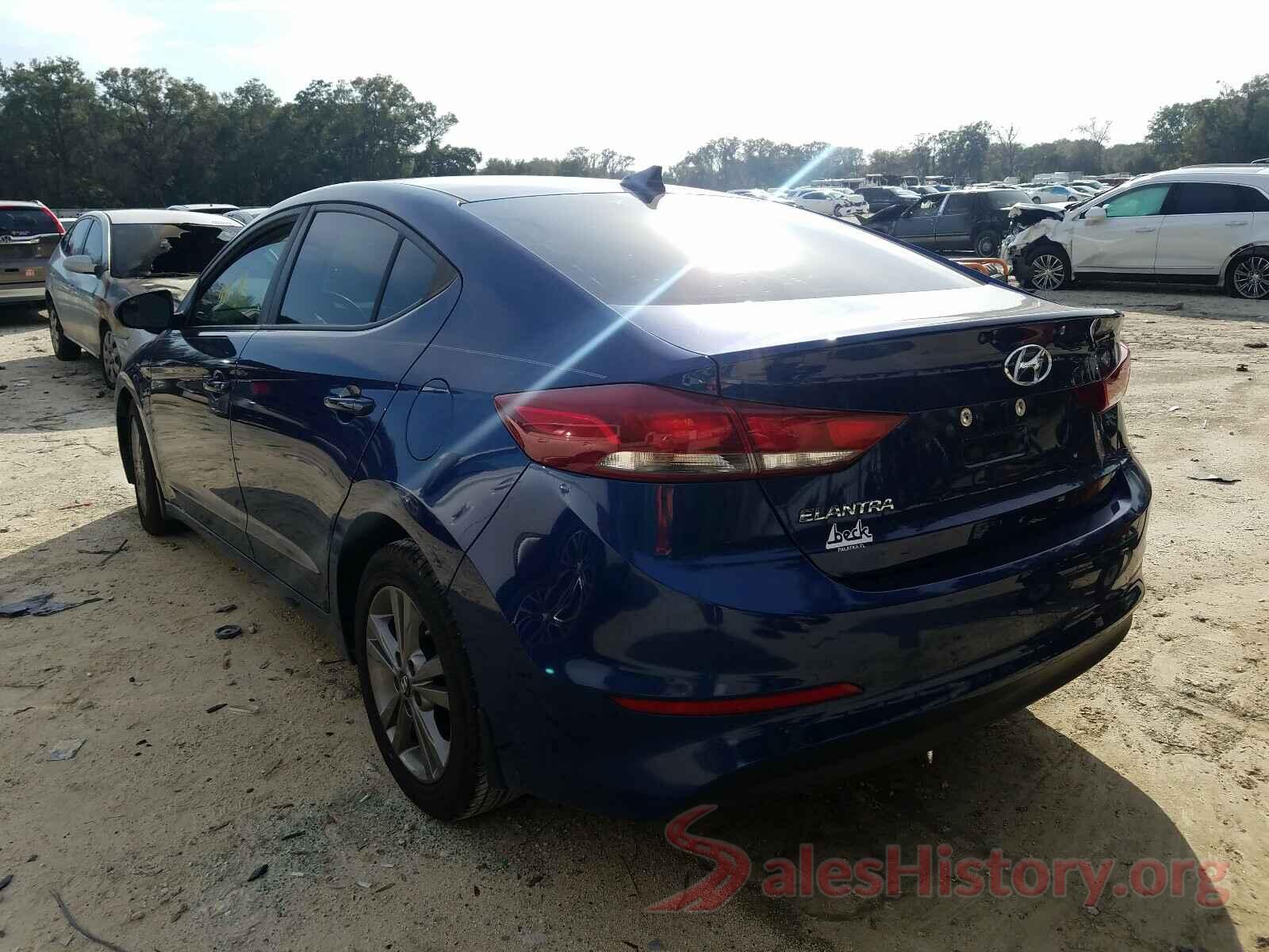 5NPD84LF4HH105284 2017 HYUNDAI ELANTRA