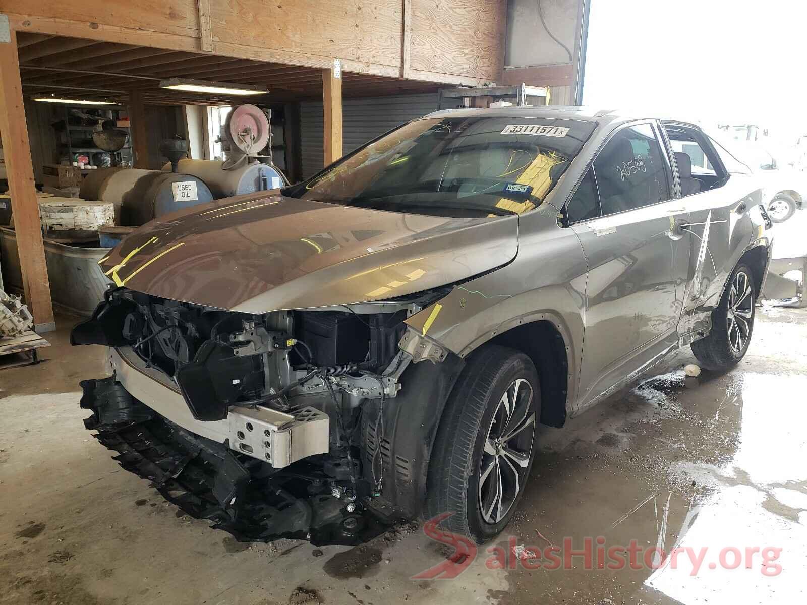 2T2ZZMCA3KC128553 2019 LEXUS RX350