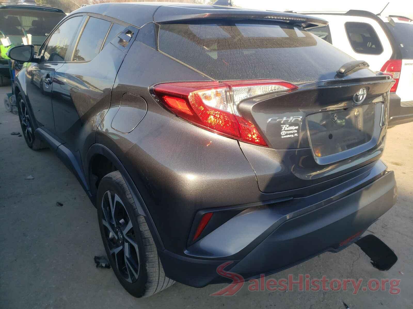 NMTKHMBX2JR051337 2018 TOYOTA C-HR