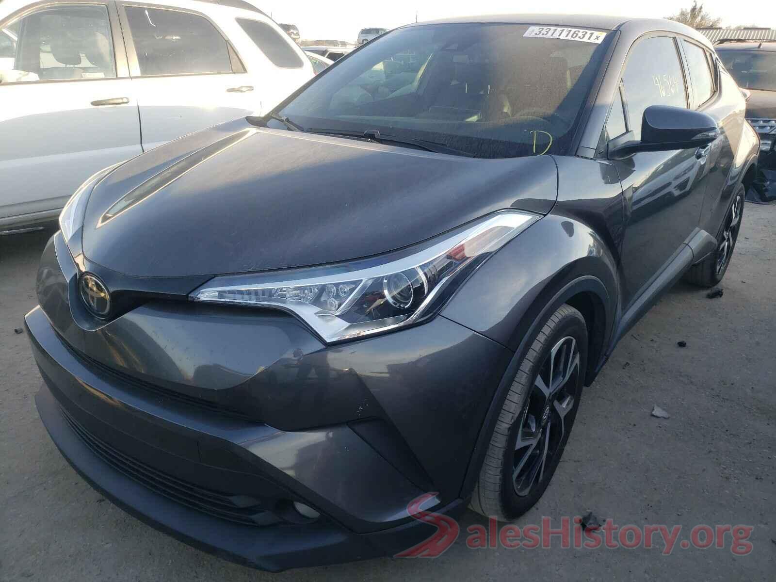 NMTKHMBX2JR051337 2018 TOYOTA C-HR