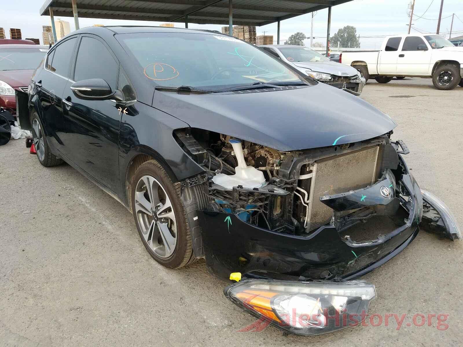 KNAFZ4A83G5490309 2016 KIA FORTE