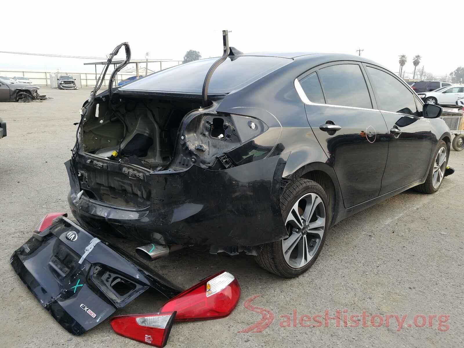 KNAFZ4A83G5490309 2016 KIA FORTE