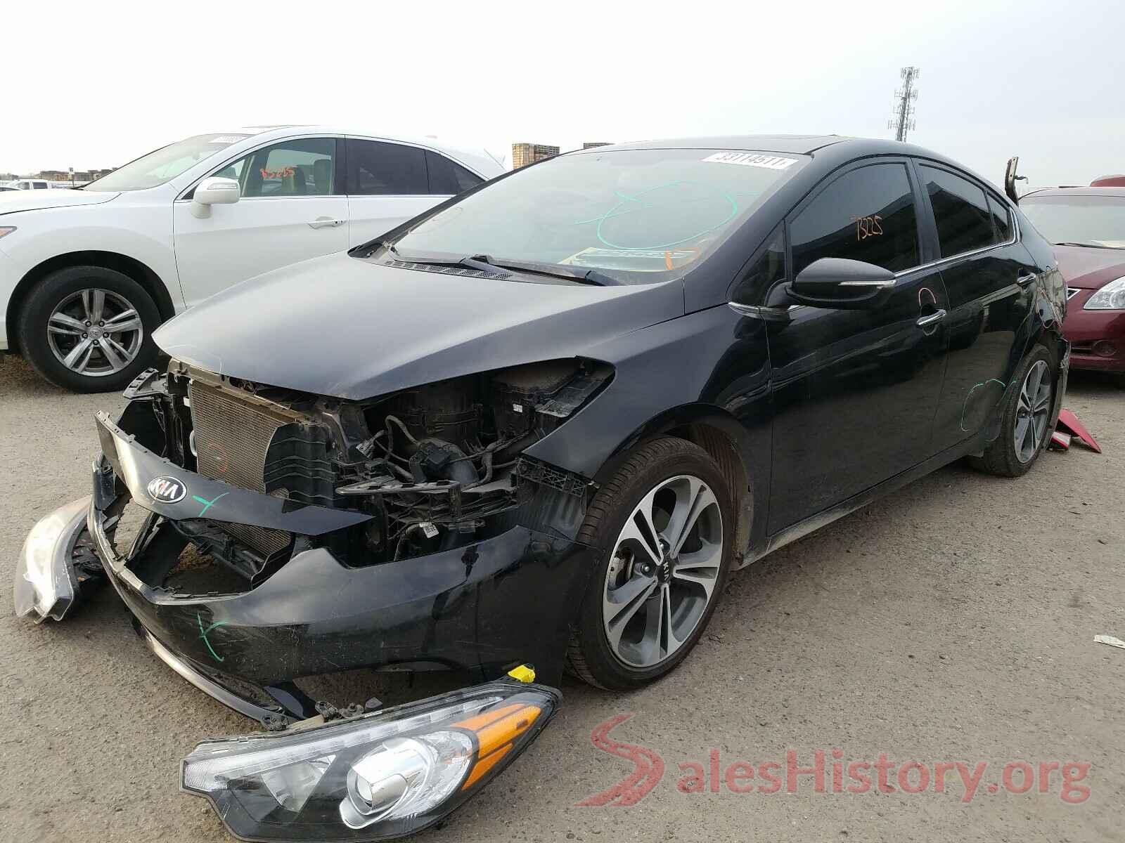 KNAFZ4A83G5490309 2016 KIA FORTE