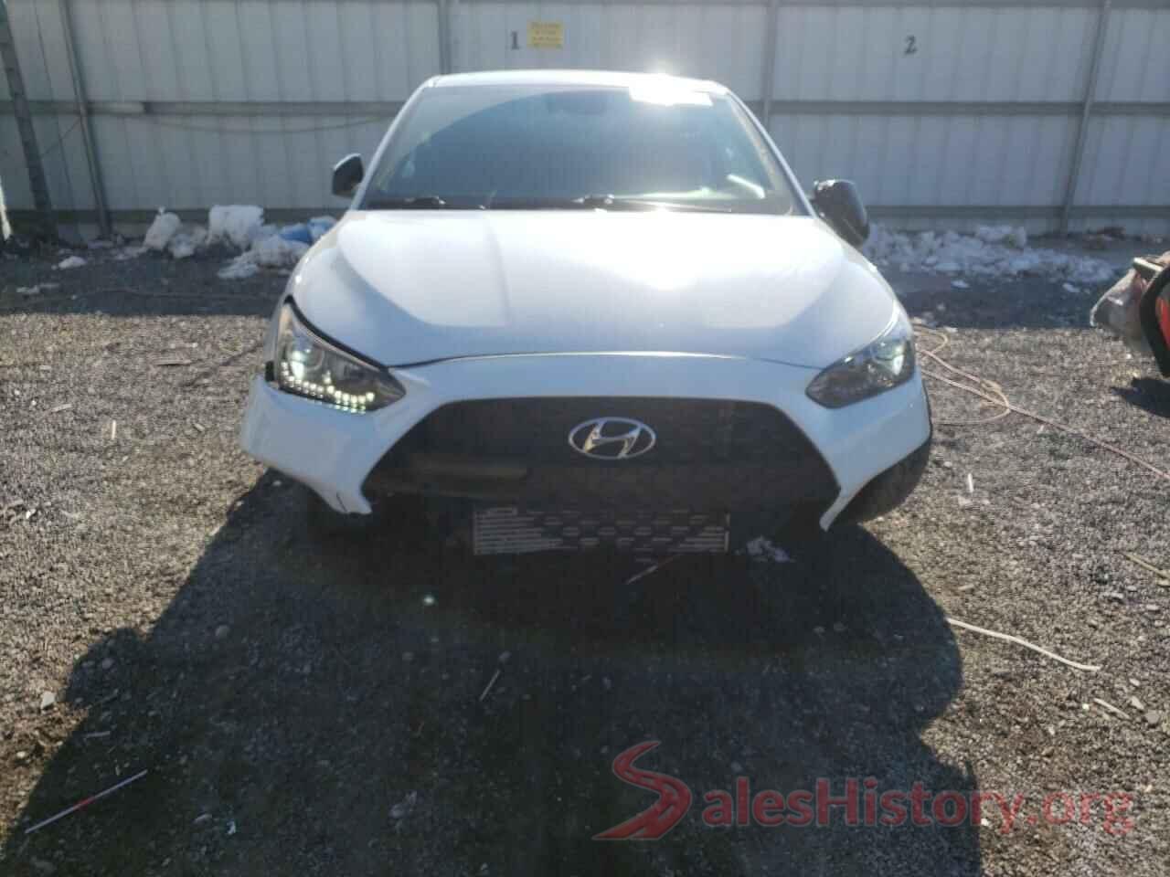 KMHT36AH8KU002890 2019 HYUNDAI VELOSTER