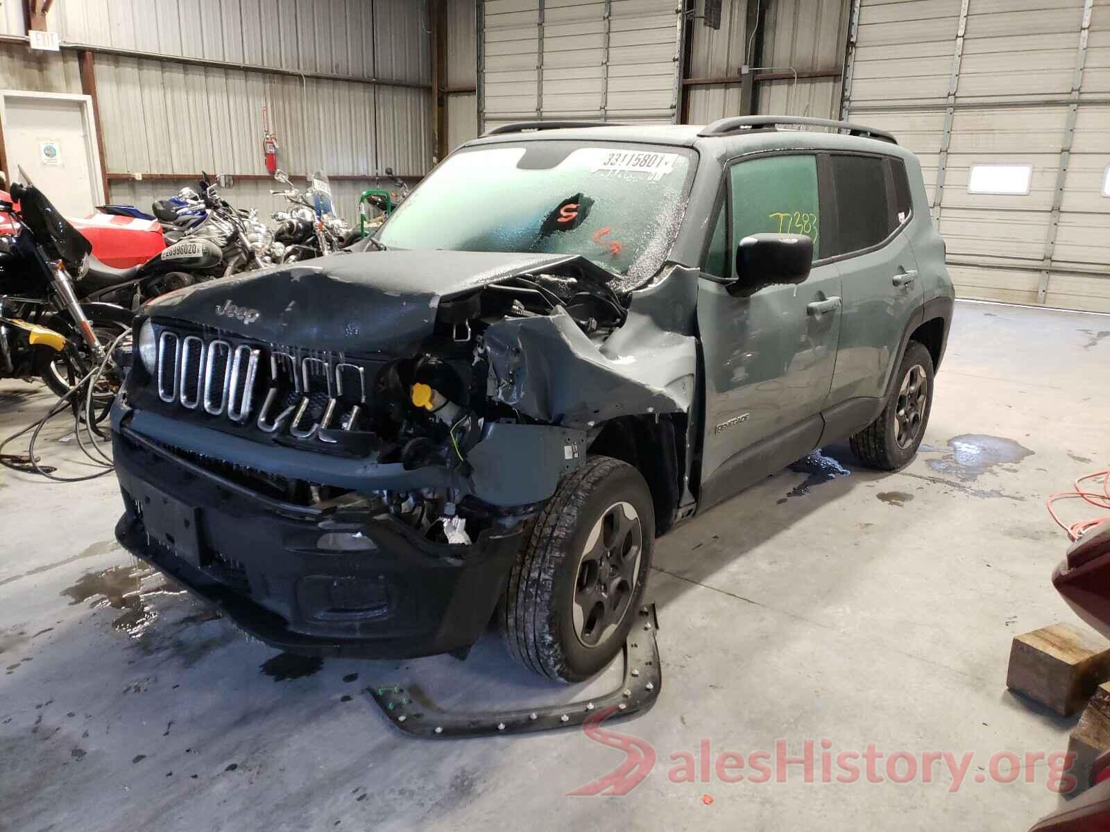 ZACCJBAB6HPF90569 2017 JEEP RENEGADE