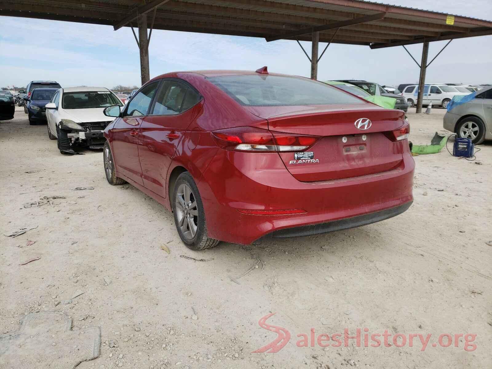 KMHD84LF2HU061139 2017 HYUNDAI ELANTRA