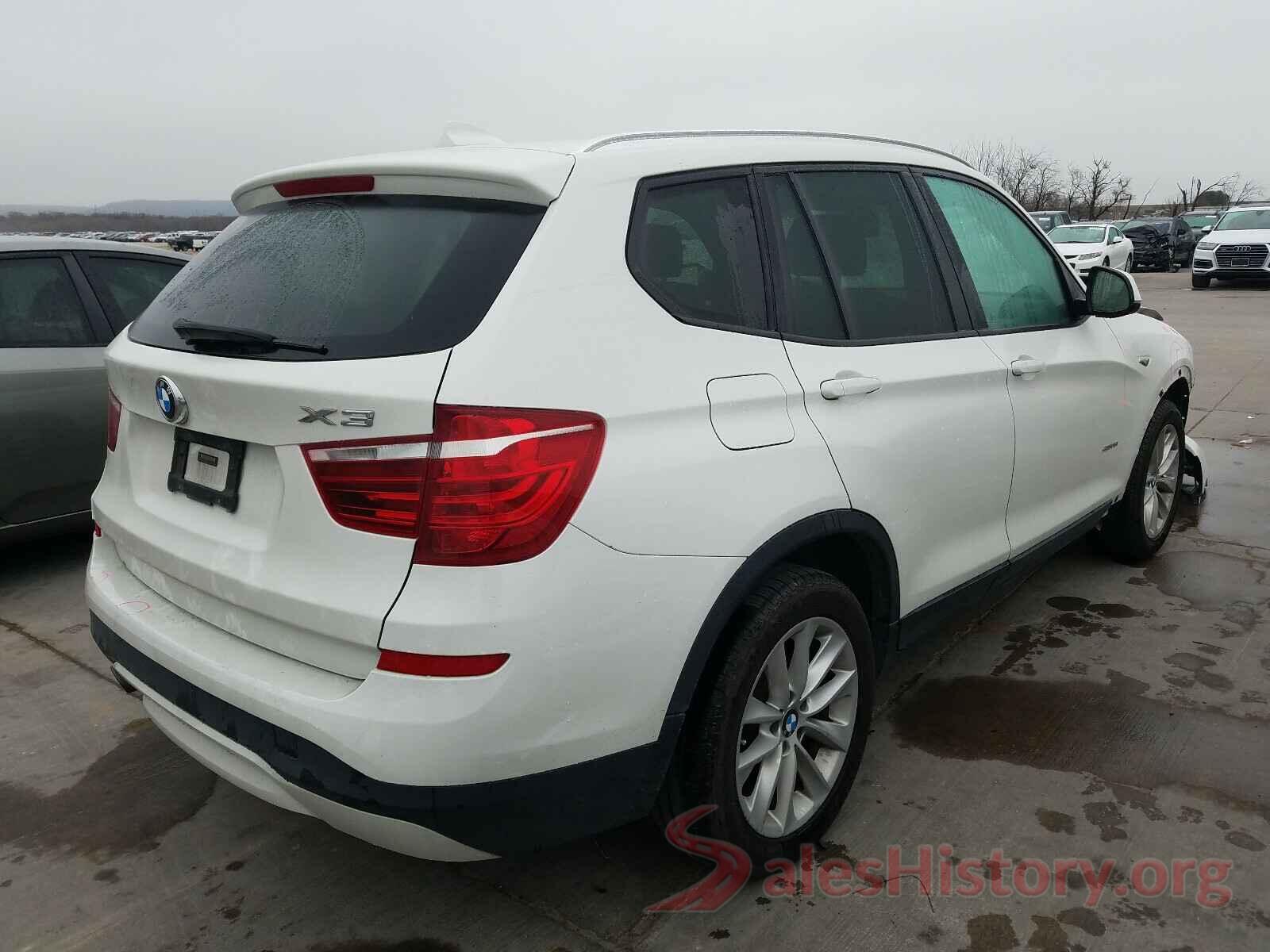 5UXWZ7C54G0R31884 2016 BMW X3