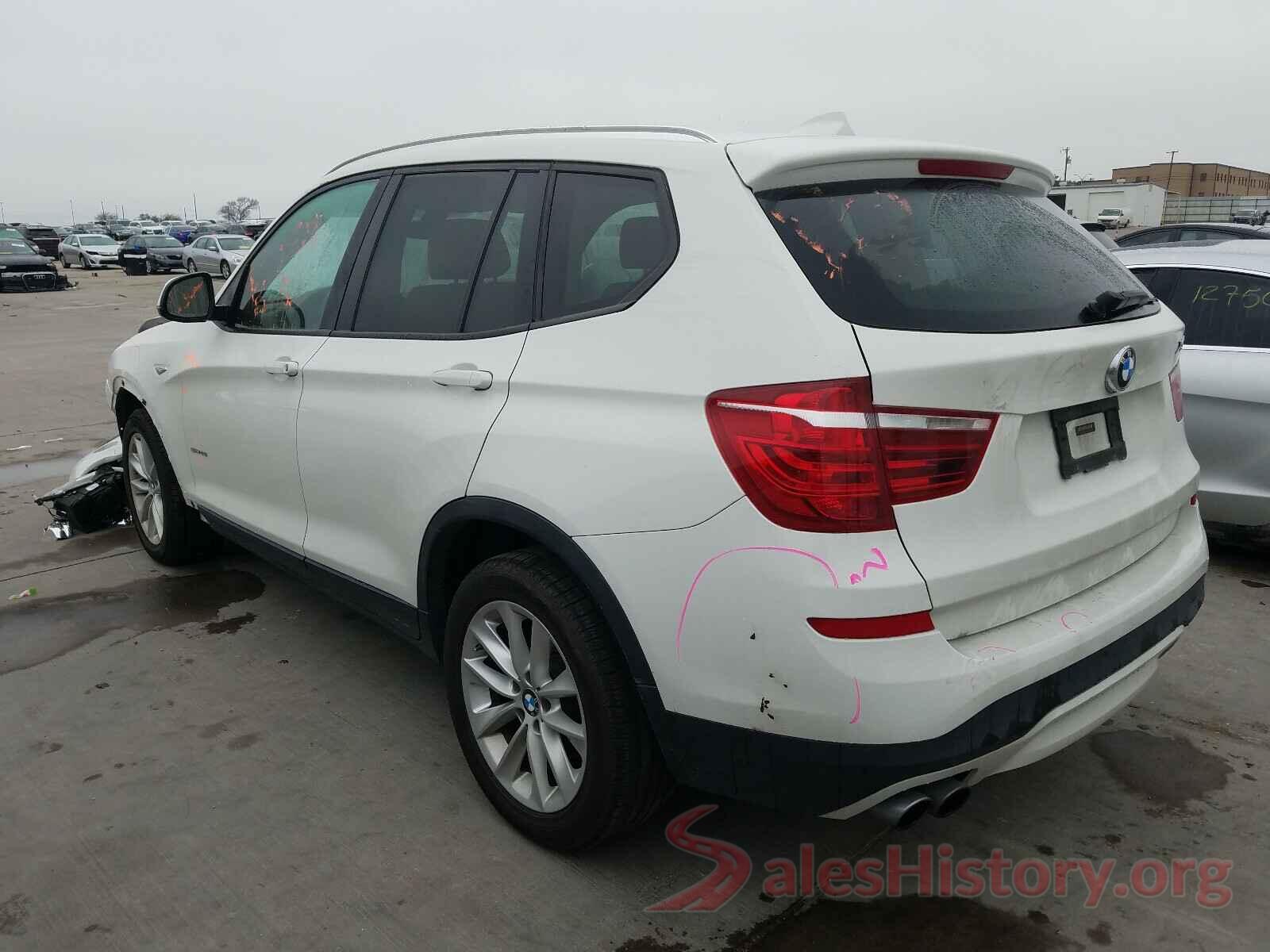 5UXWZ7C54G0R31884 2016 BMW X3