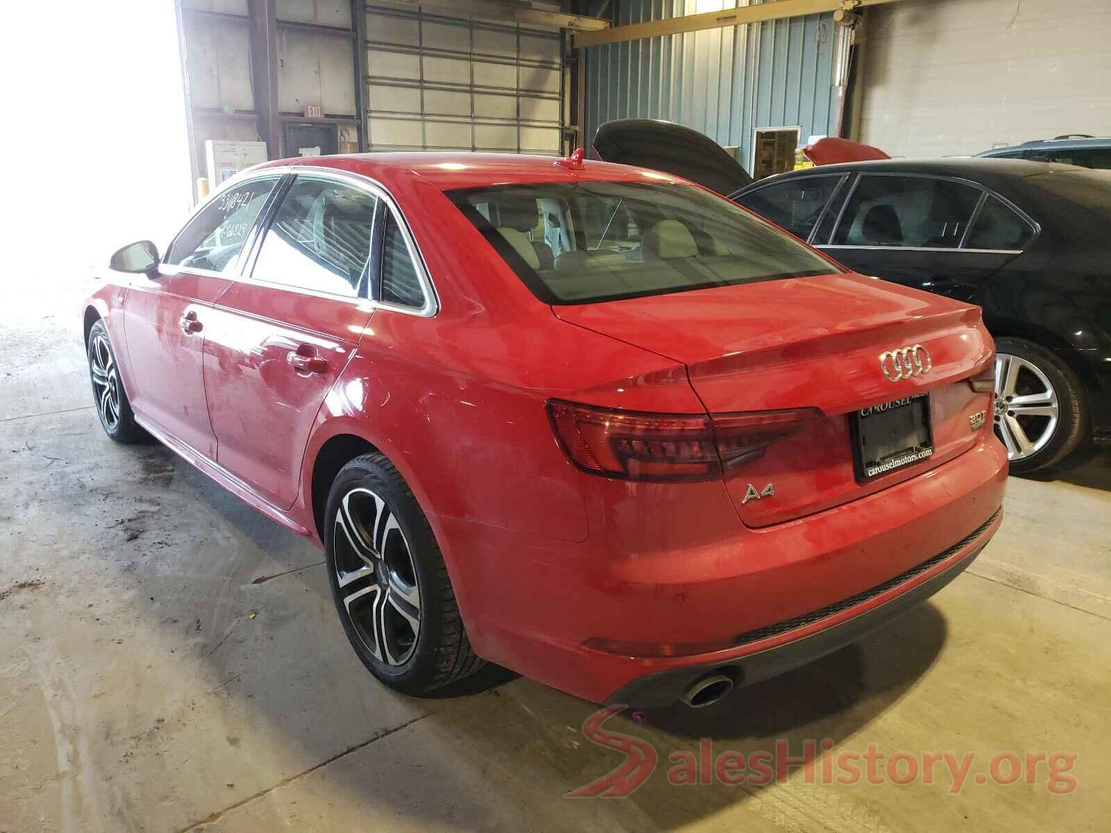 WAUFNAF42HN017986 2017 AUDI A4