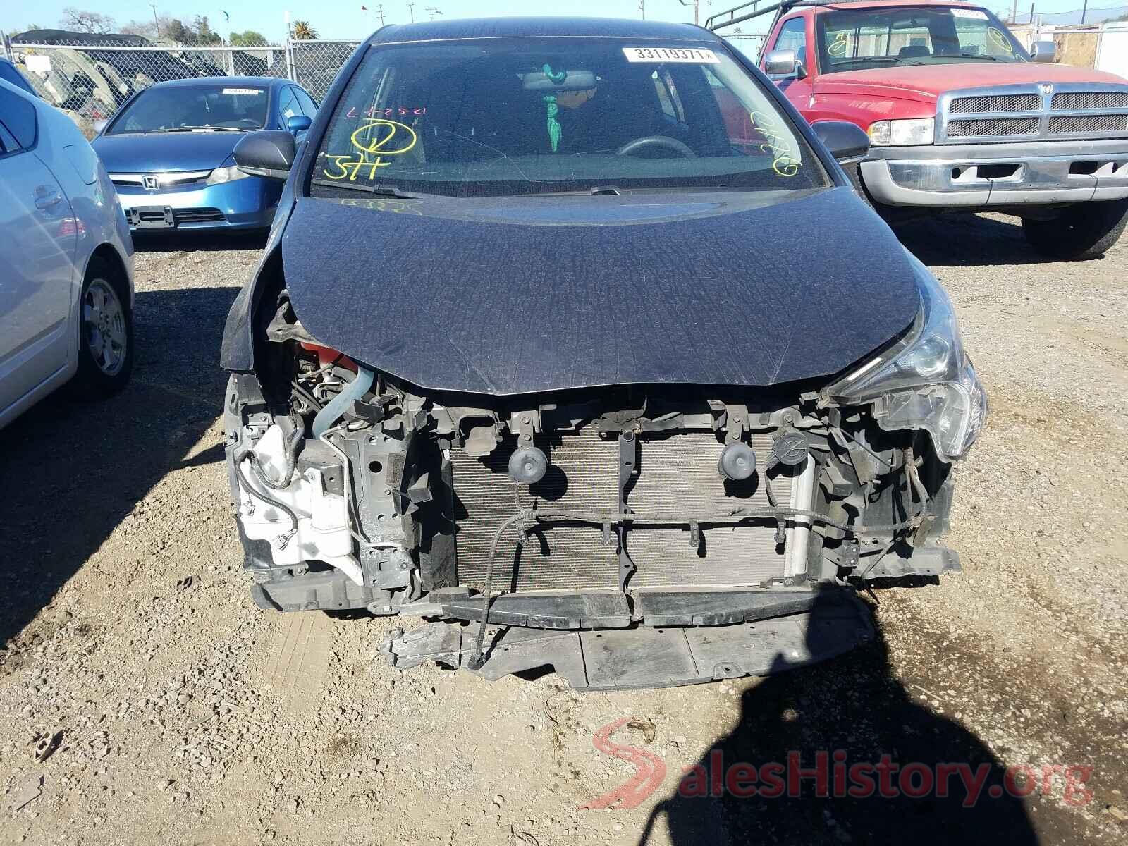 JTDKBRFU6G3514171 2016 TOYOTA PRIUS