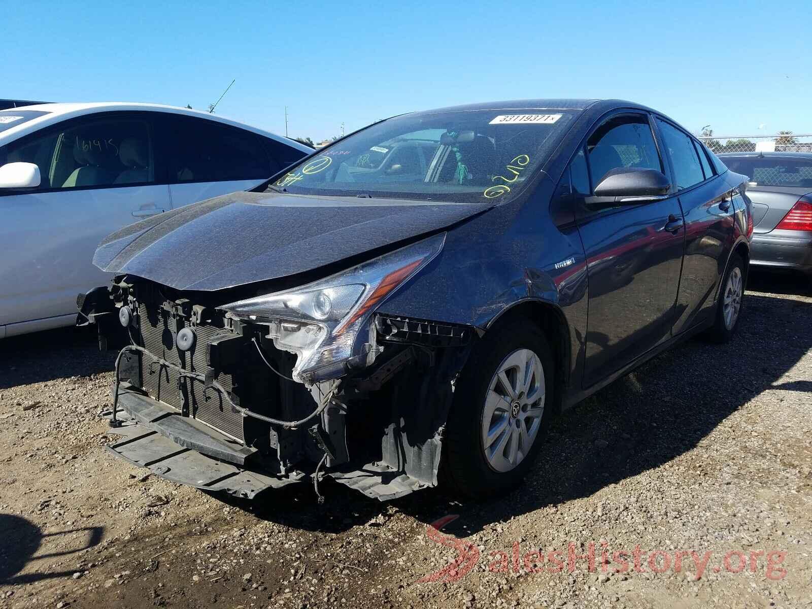 JTDKBRFU6G3514171 2016 TOYOTA PRIUS