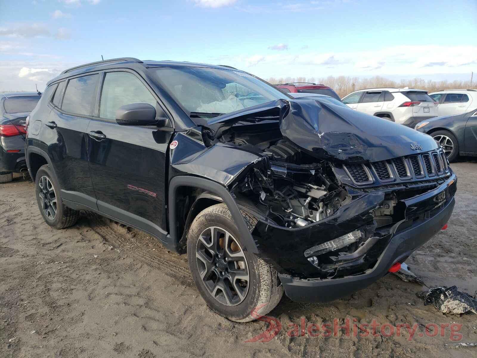 3C4NJDDB3KT665406 2019 JEEP COMPASS