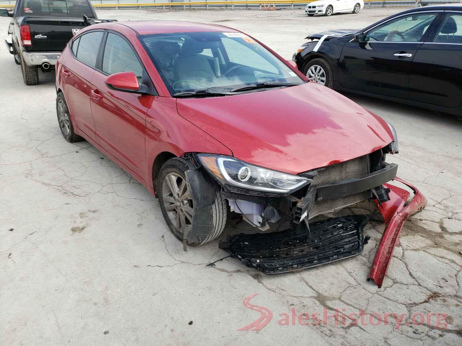 5NPD84LF2JH314013 2018 HYUNDAI ELANTRA