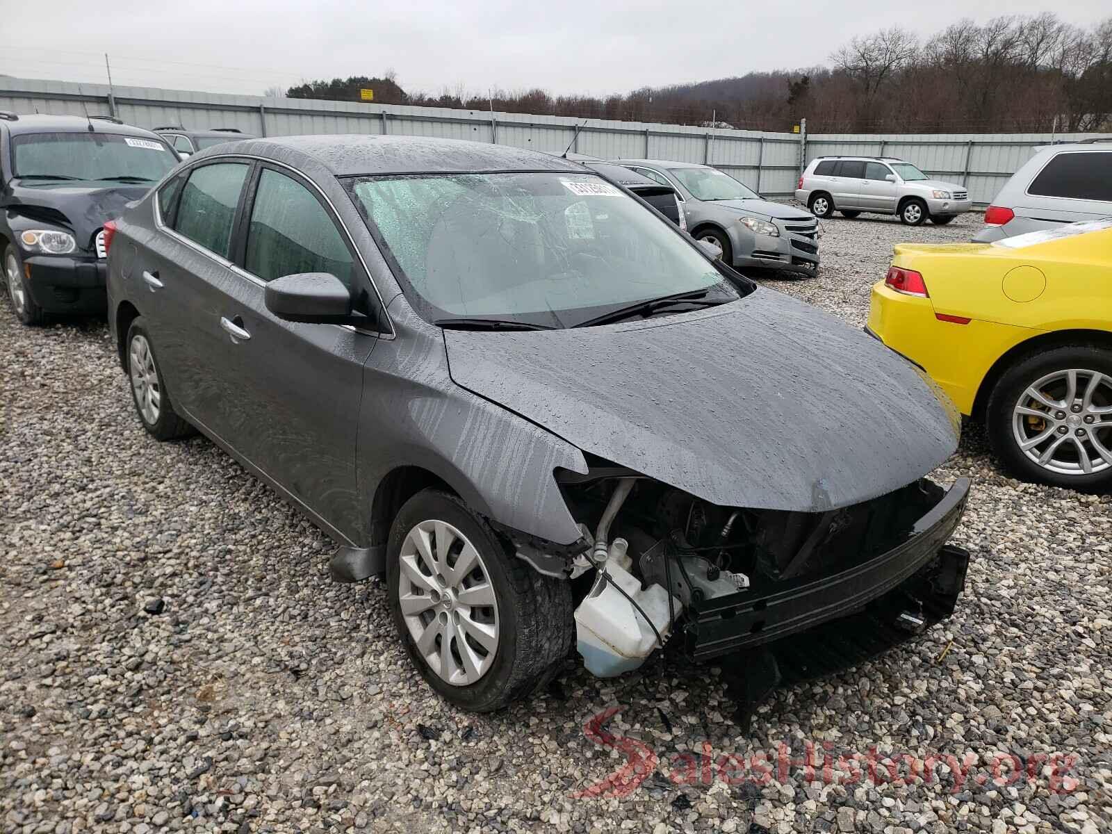 3N1AB7AP7KY232853 2019 NISSAN SENTRA