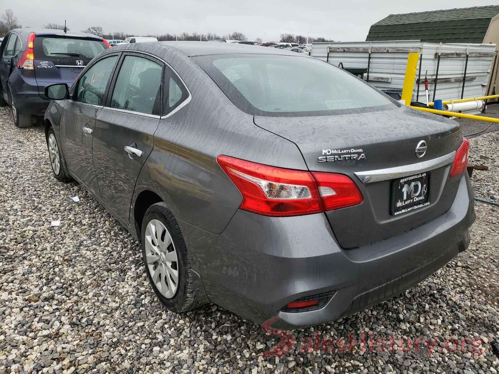 3N1AB7AP7KY232853 2019 NISSAN SENTRA