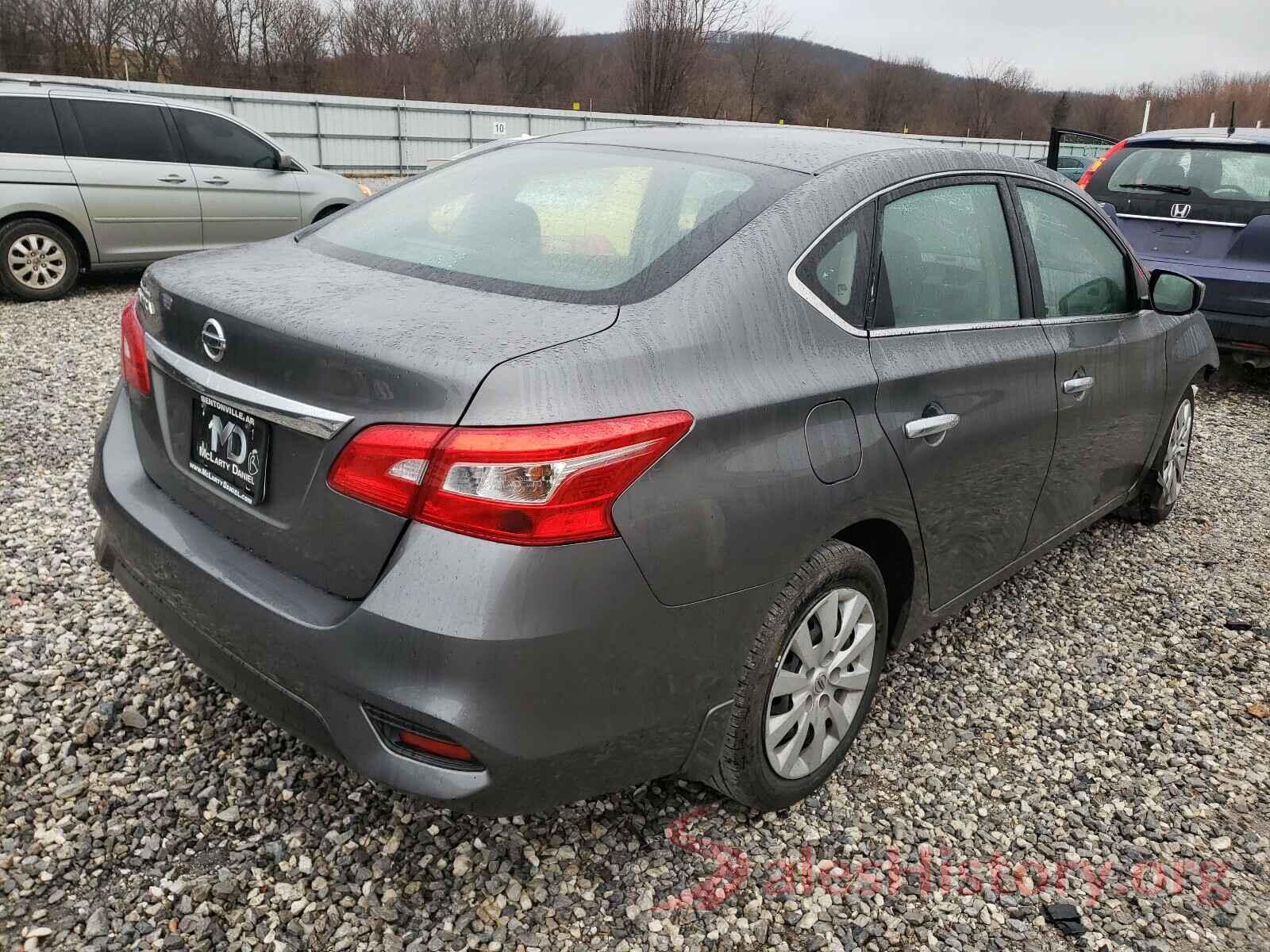 3N1AB7AP7KY232853 2019 NISSAN SENTRA