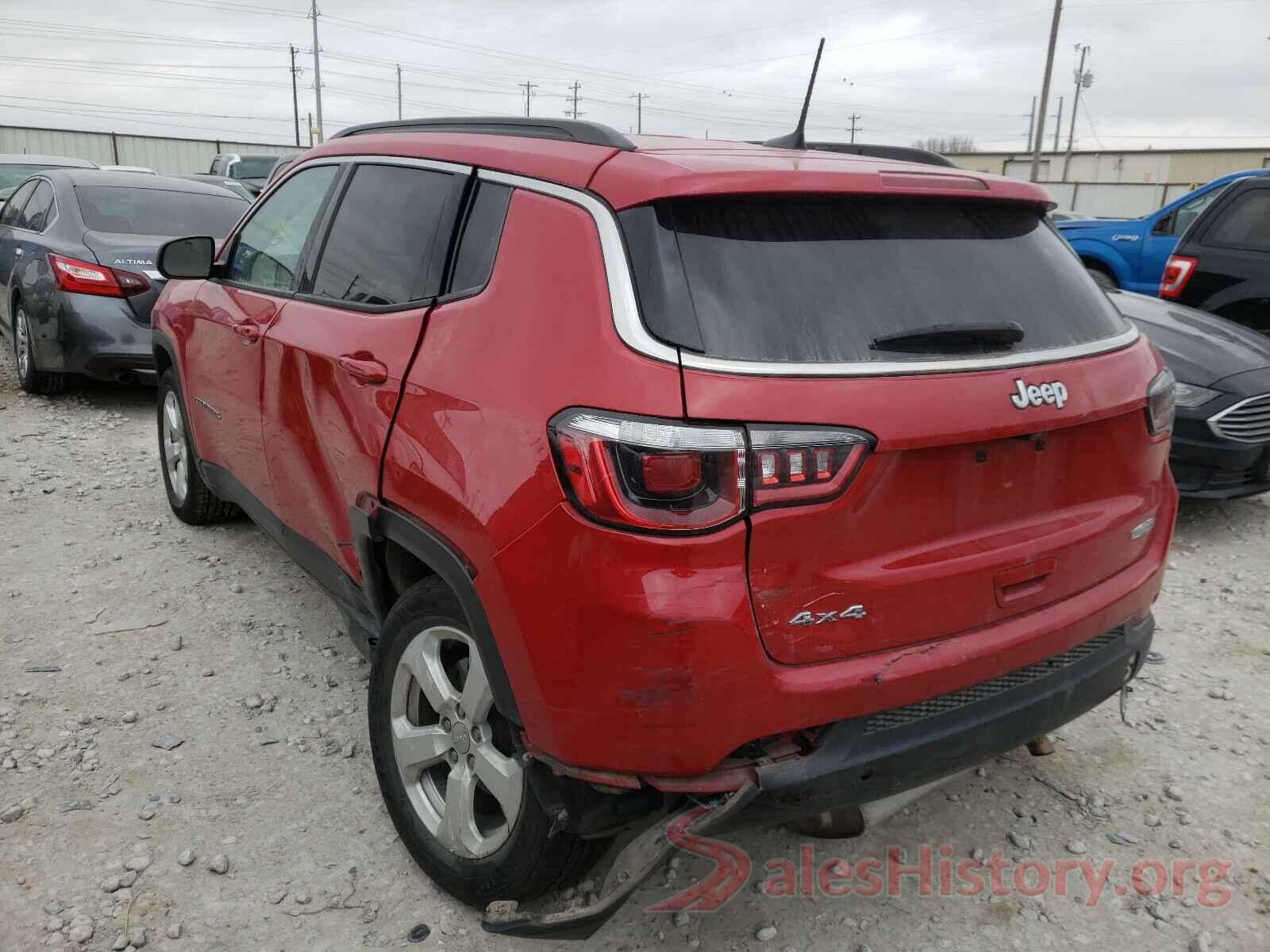 3C4NJDBB1JT333434 2018 JEEP COMPASS