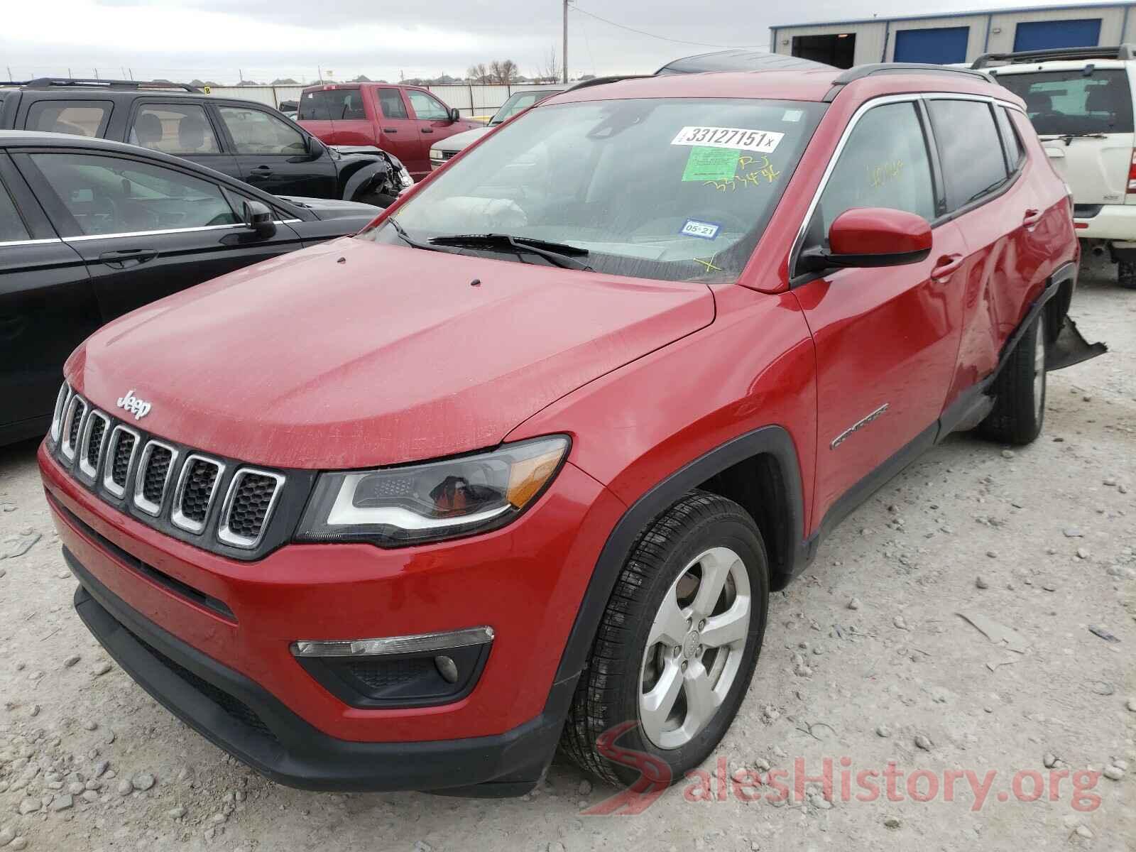 3C4NJDBB1JT333434 2018 JEEP COMPASS