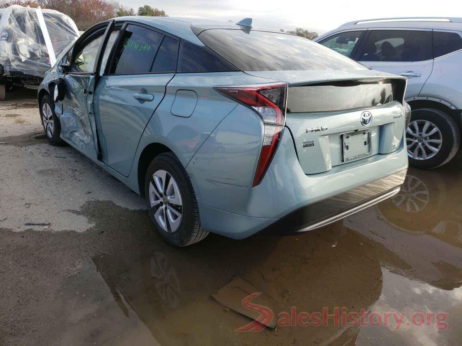 JTDKARFU5J3058514 2018 TOYOTA PRIUS