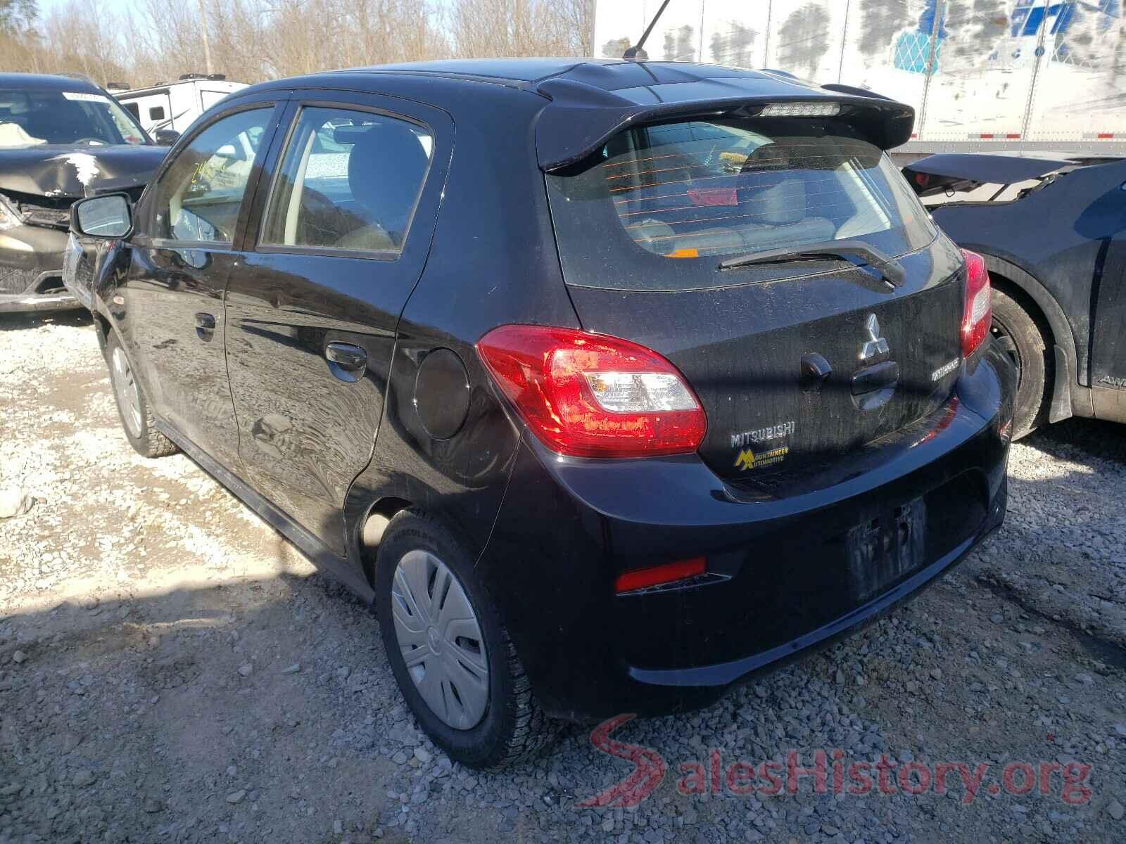 ML32A3HJ8KH011632 2019 MITSUBISHI MIRAGE