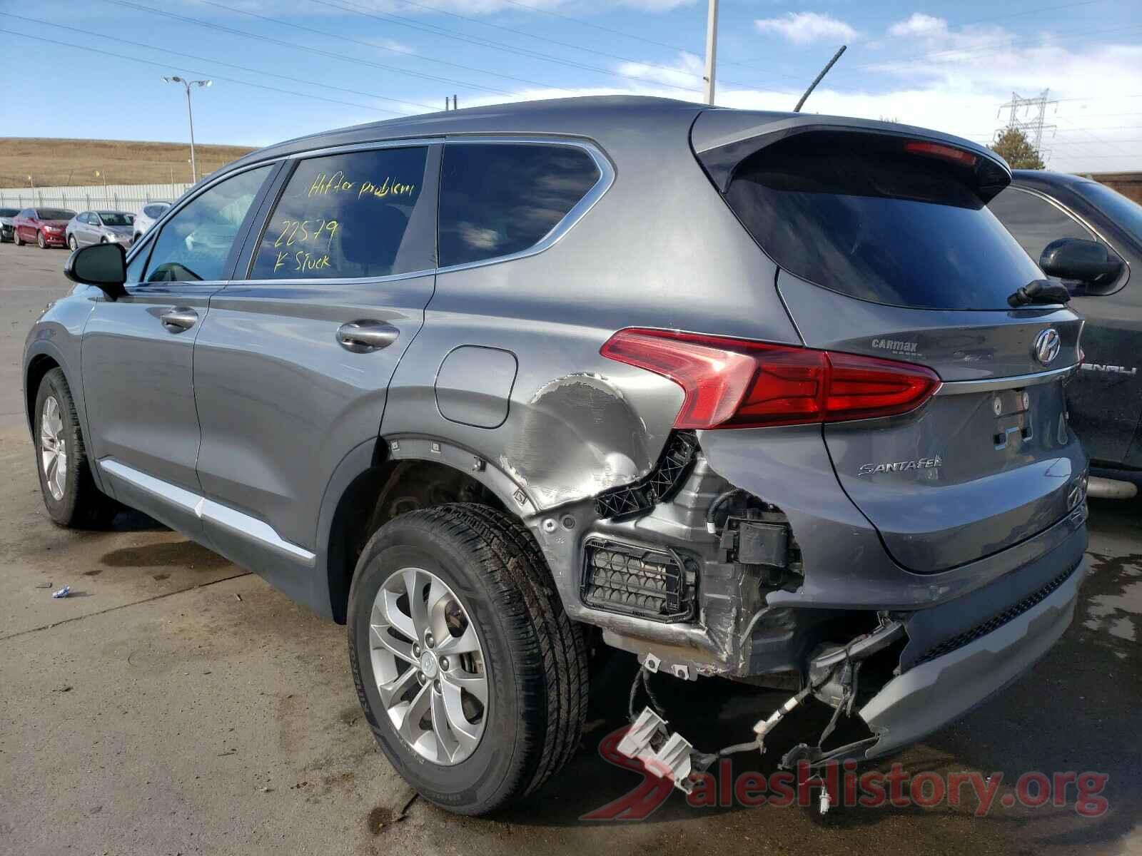 5NMS2CAD8KH119276 2019 HYUNDAI SANTA FE