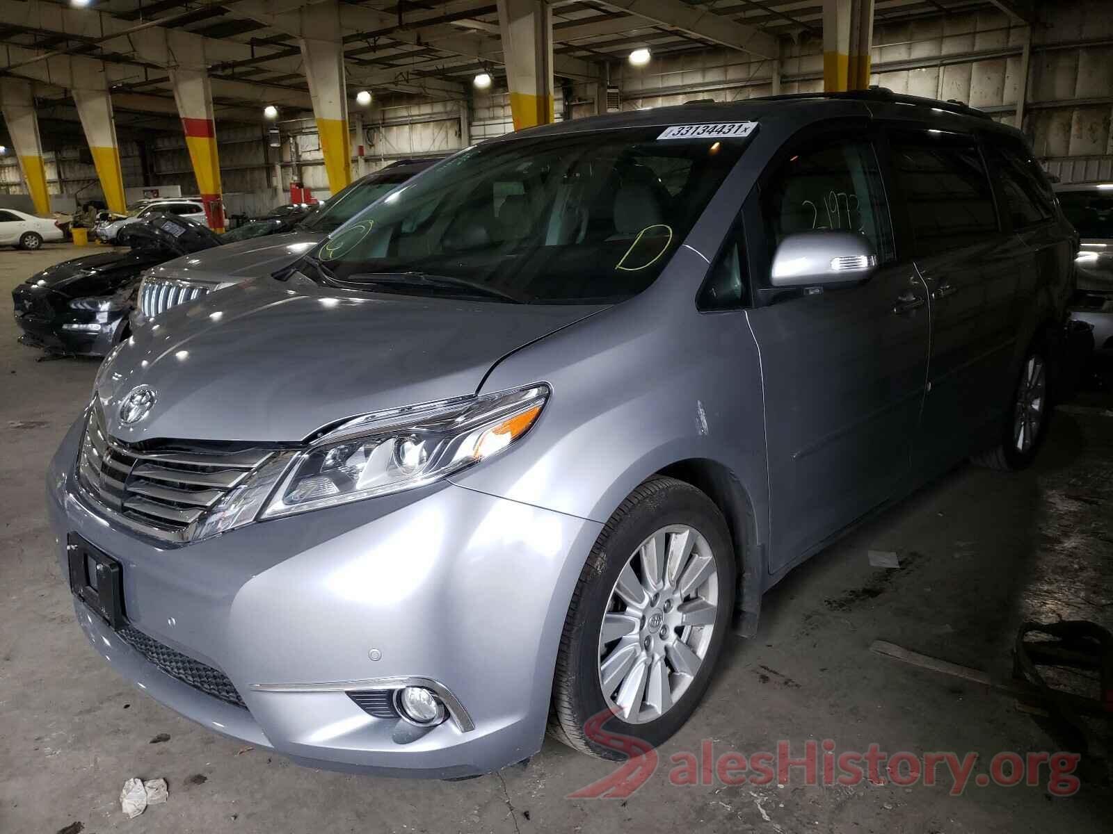 5TDYZ3DC3HS864693 2017 TOYOTA SIENNA