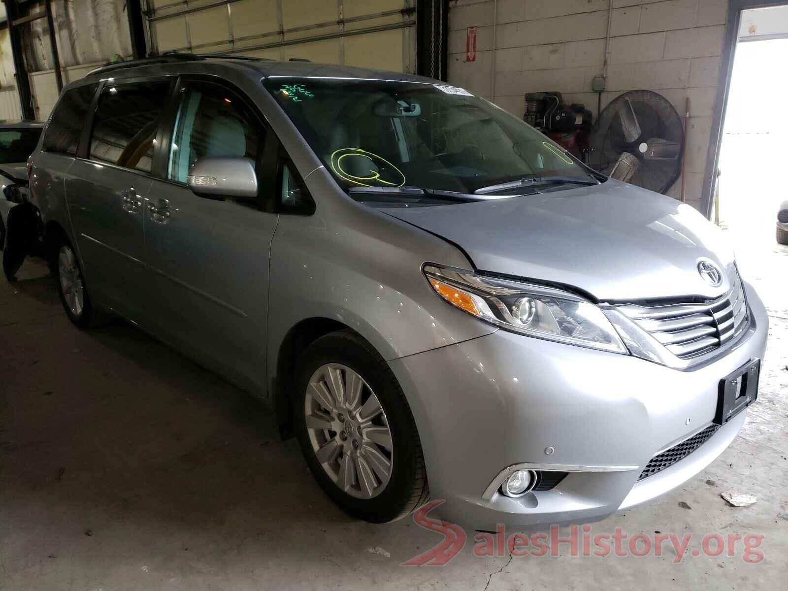 5TDYZ3DC3HS864693 2017 TOYOTA SIENNA