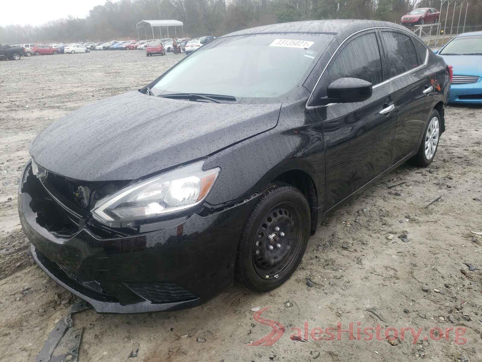 3N1AB7APXKY413736 2019 NISSAN SENTRA