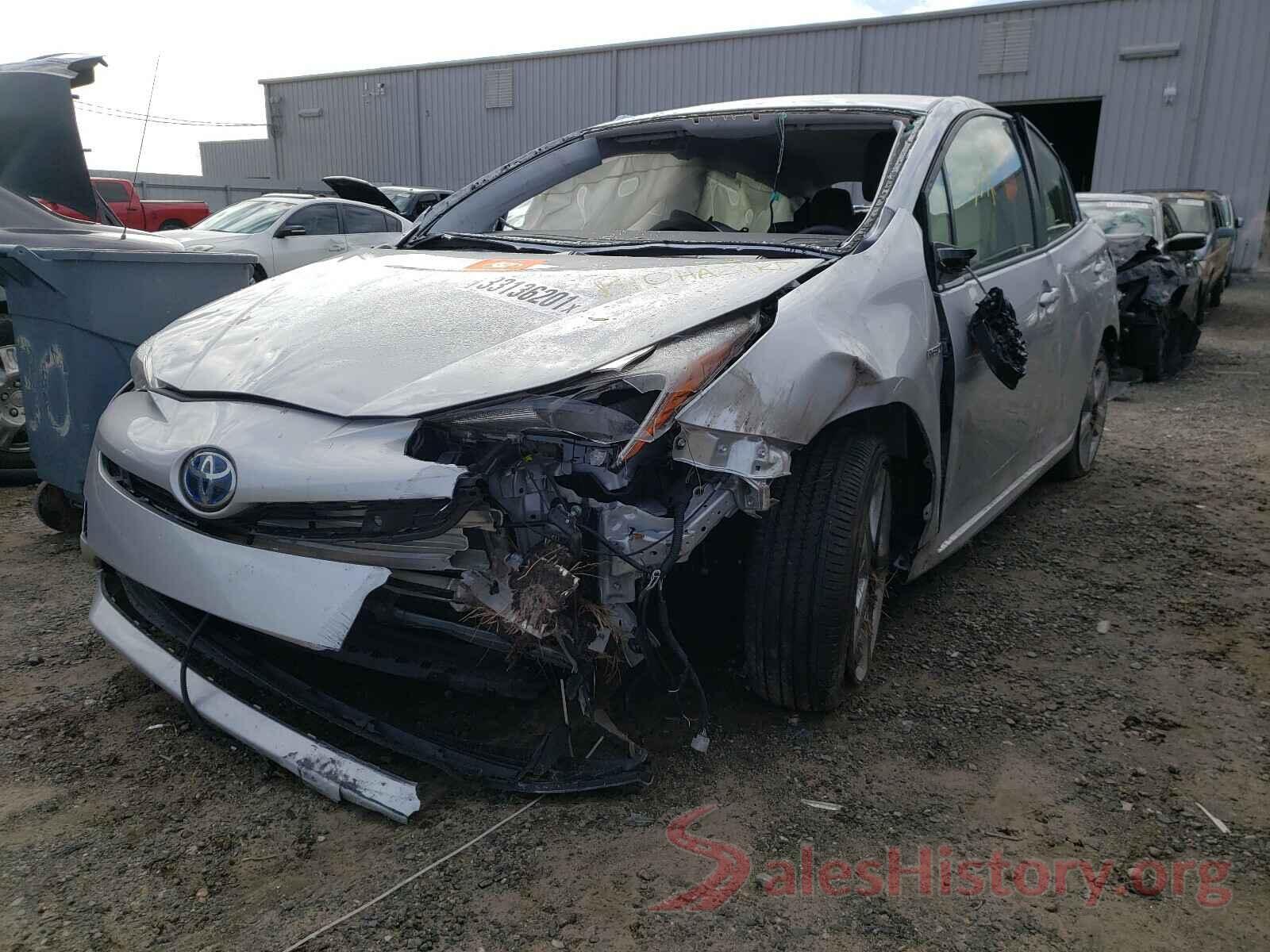 JTDKARFU9J3068320 2018 TOYOTA PRIUS