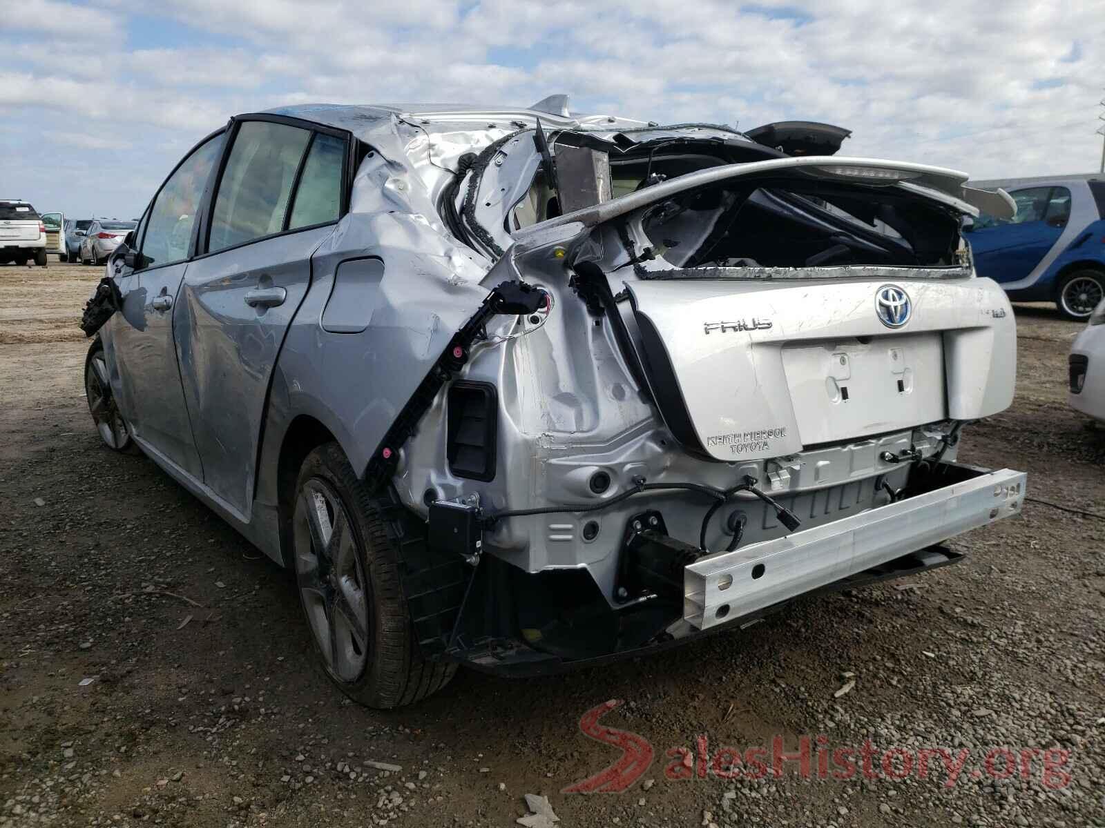 JTDKARFU9J3068320 2018 TOYOTA PRIUS