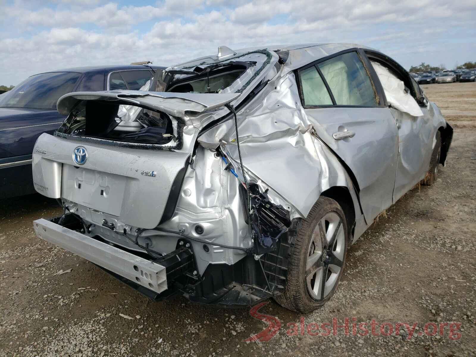 JTDKARFU9J3068320 2018 TOYOTA PRIUS