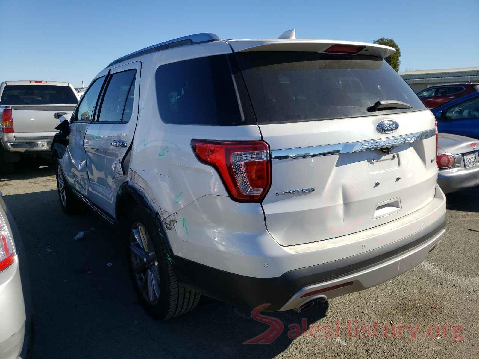 1FM5K7FH3HGE24972 2017 FORD EXPLORER