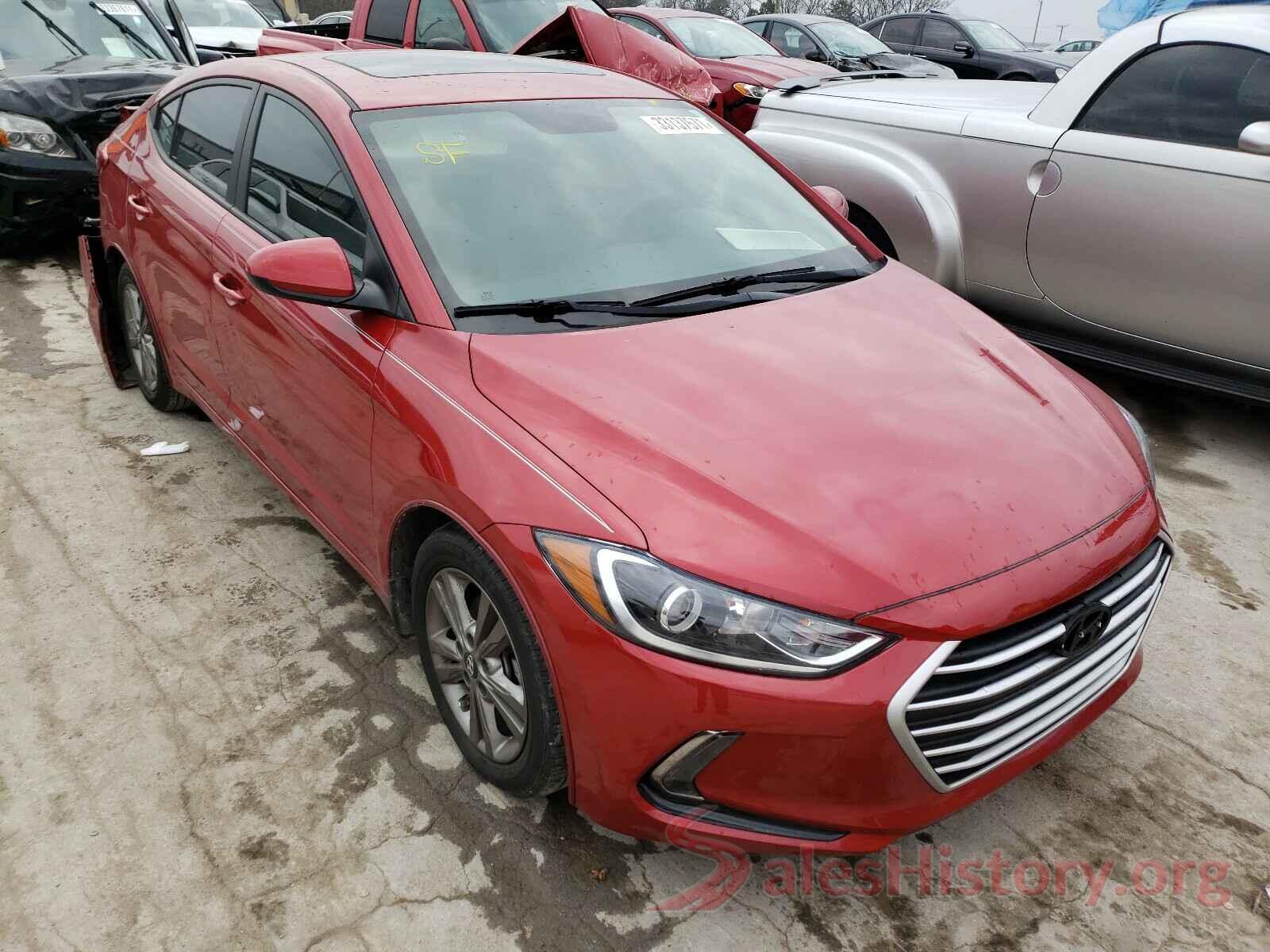 5NPD84LF7HH188807 2017 HYUNDAI ELANTRA