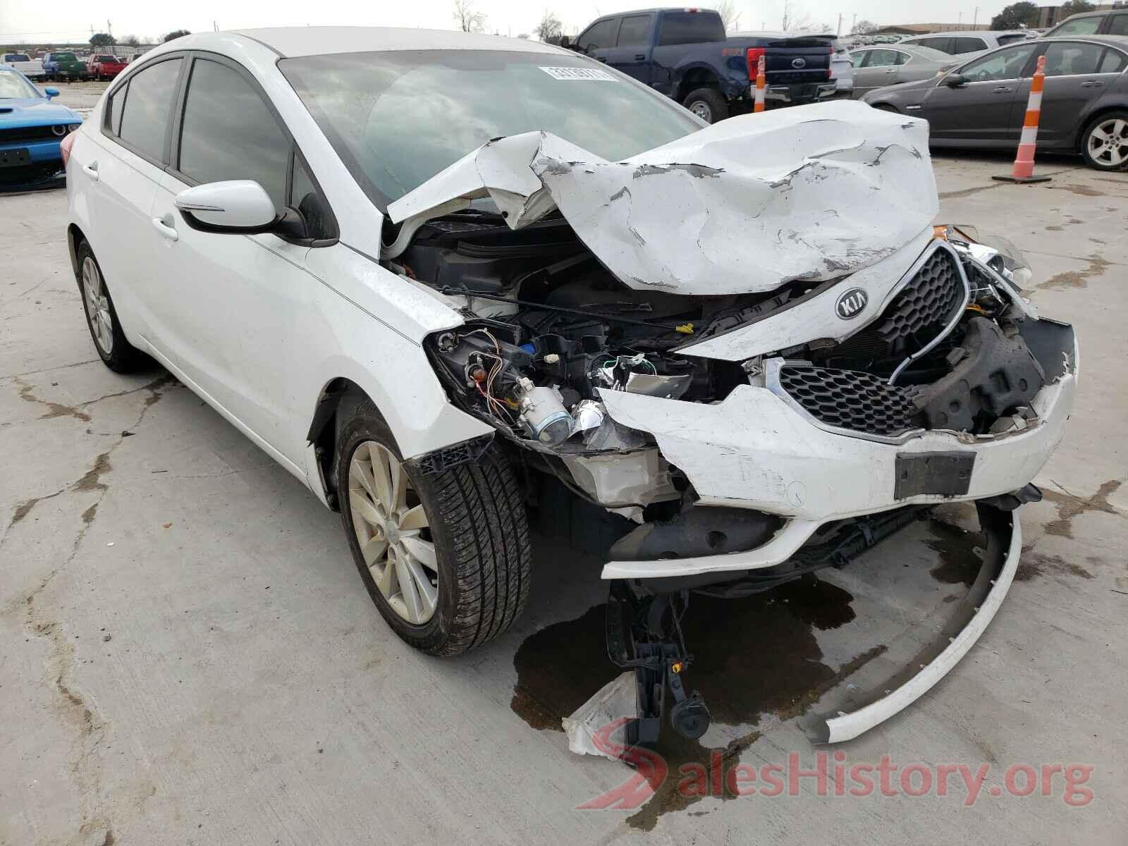 KNAFX4A61G5458172 2016 KIA FORTE