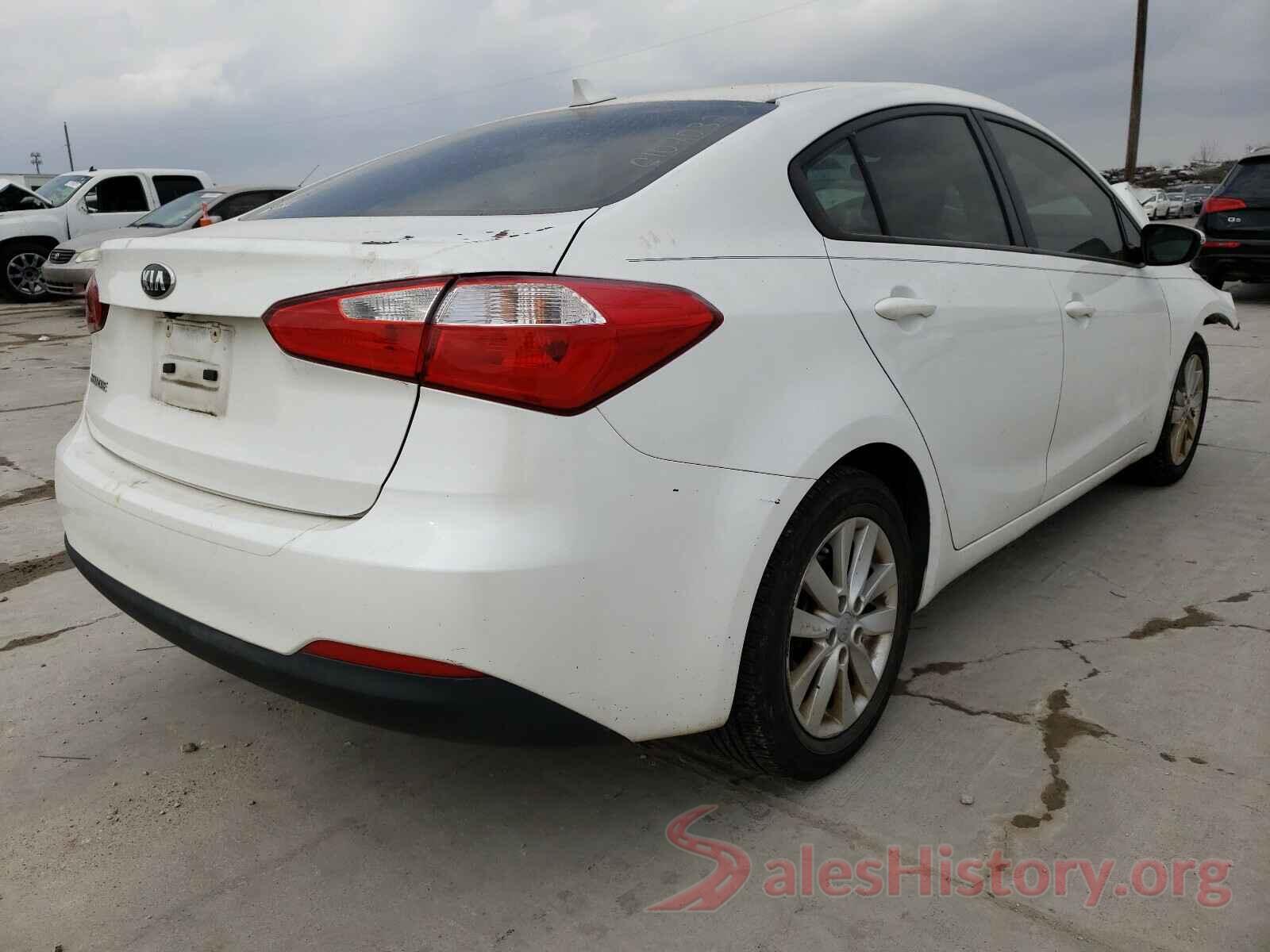 KNAFX4A61G5458172 2016 KIA FORTE