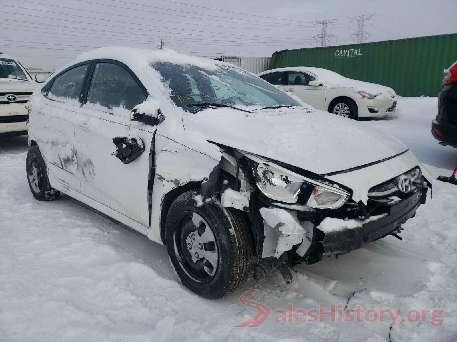 KMHCT4AE7HU340736 2017 HYUNDAI ACCENT