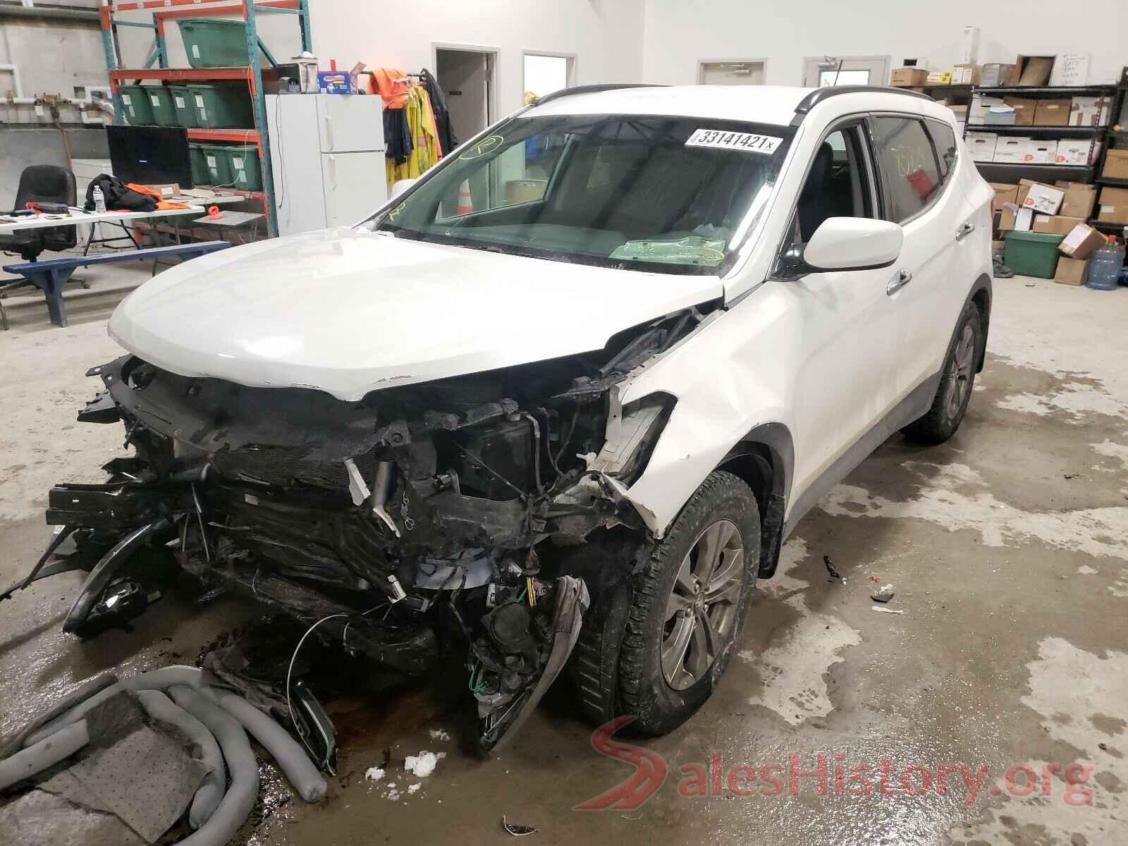 5XYZU3LB6GG378600 2016 HYUNDAI SANTA FE